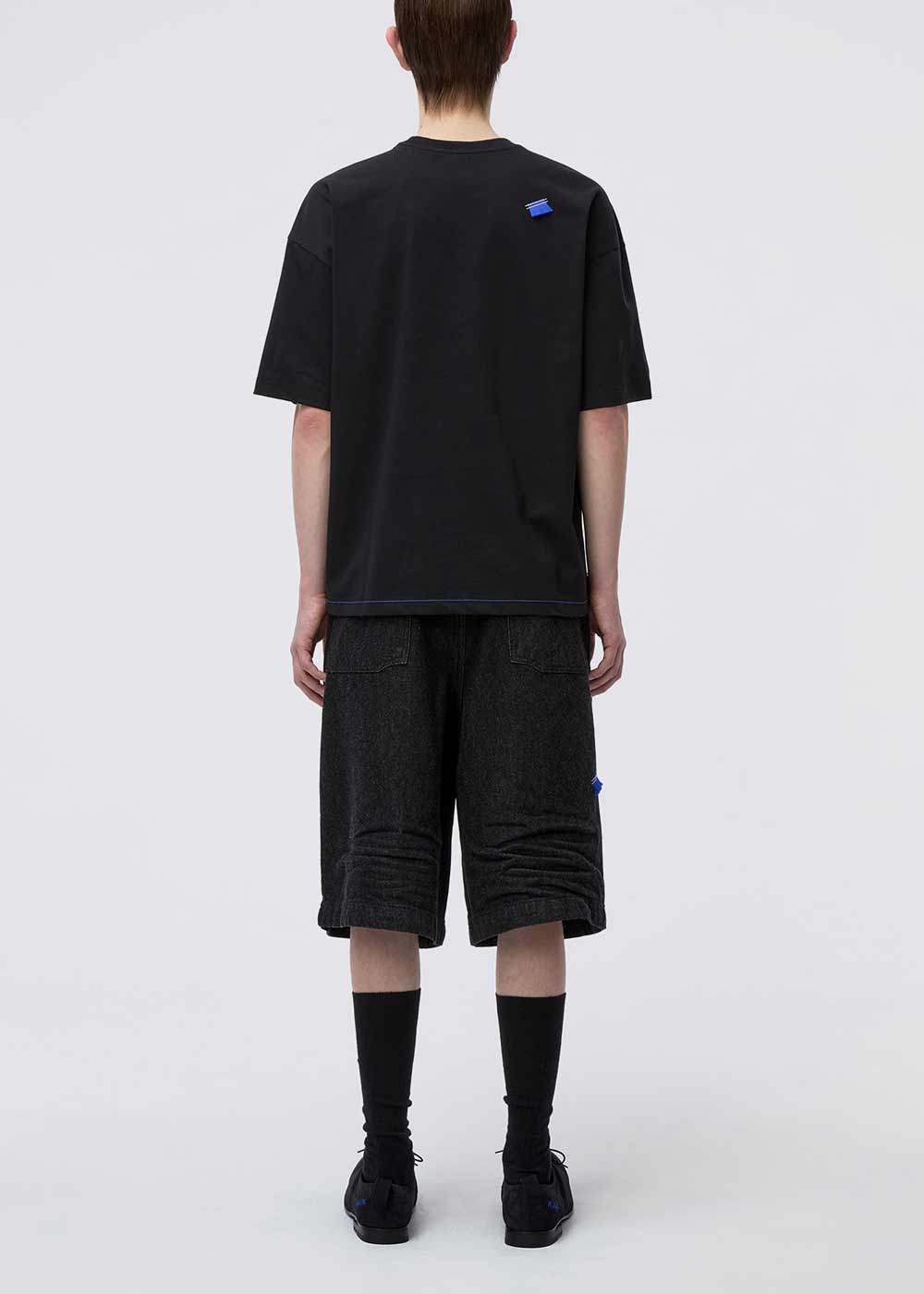 Оригінальна Black Blue Net T-Shirt Ader error – детальний вид