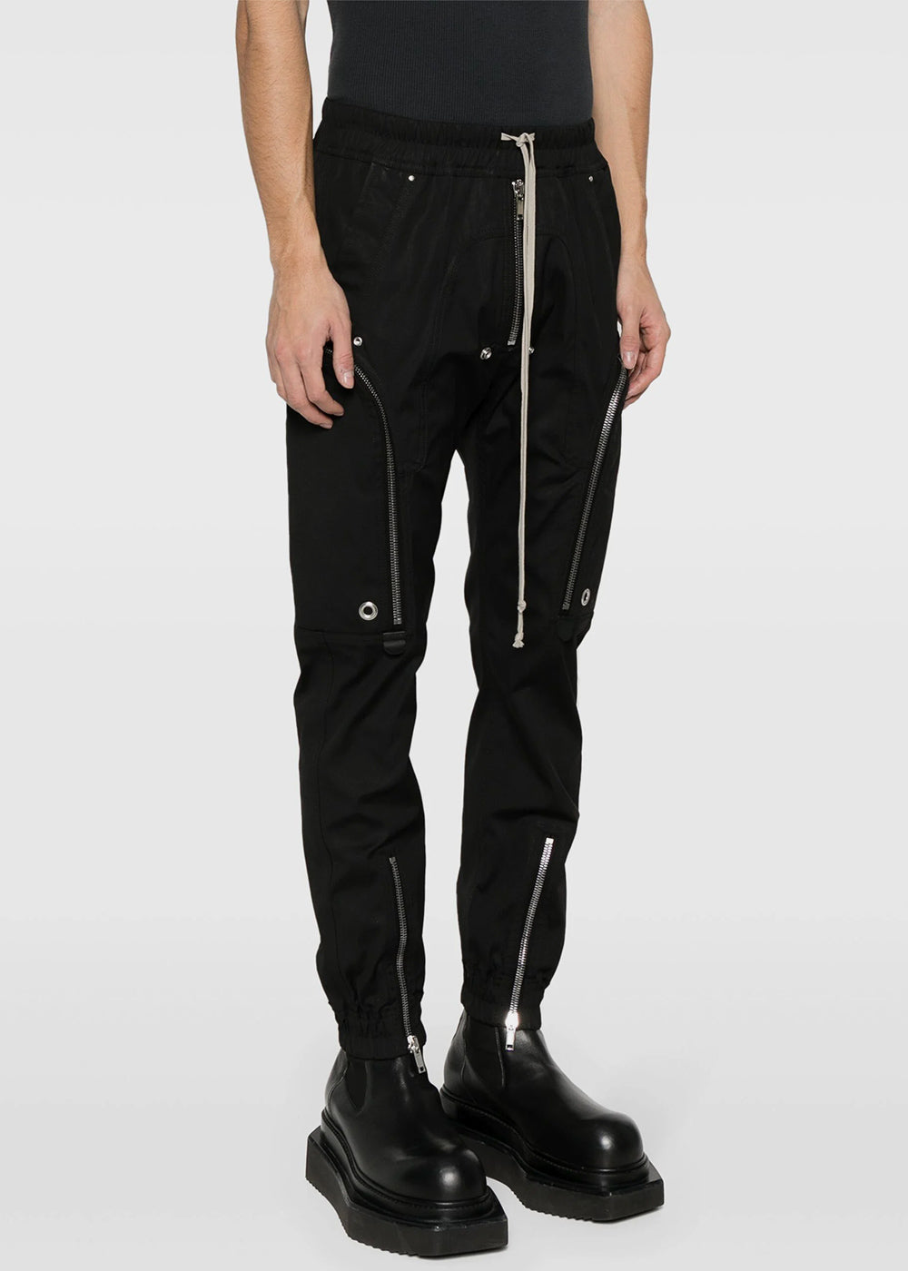 Black Bauhaus Cargo Trousers Rick owens оригінал – Купити в Україні – детальний вид
