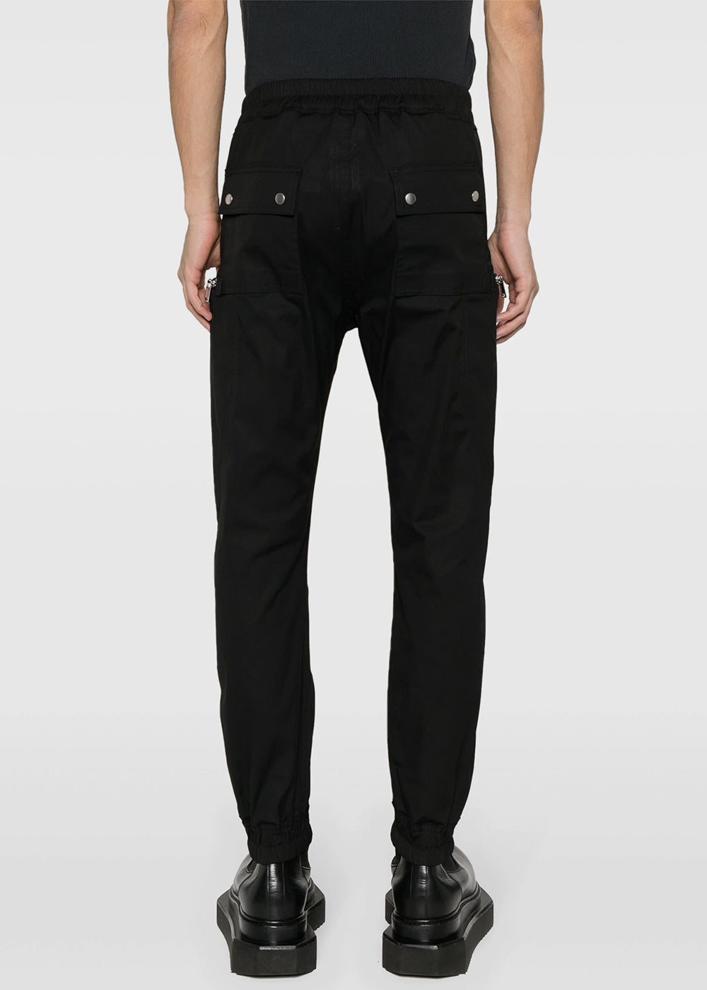 Black Bauhaus Cargo Trousers Rick owens оригінал – Купити в Україні – збільшений вид