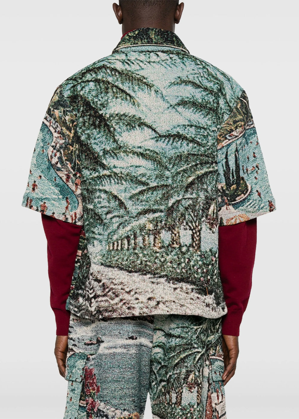 Оригінальна Blue Paradise Tapestry Shirt Amiri – збільшений вид
