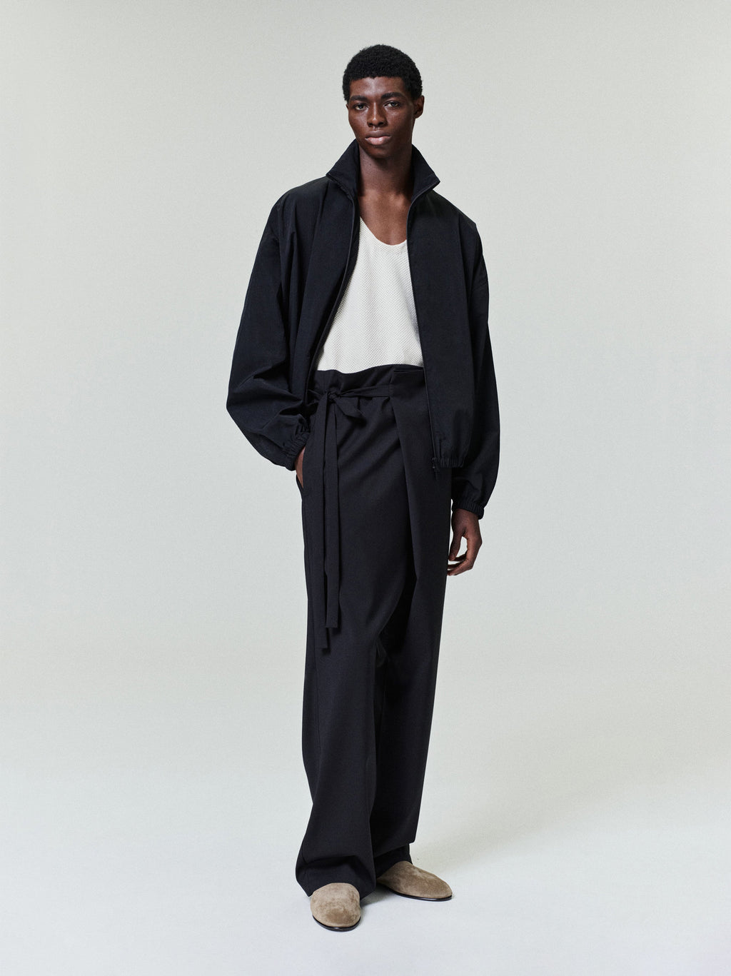 Nylon Ripstop Tech Track Jacket Fear of god – Гарантія оригінальності – боковий вид