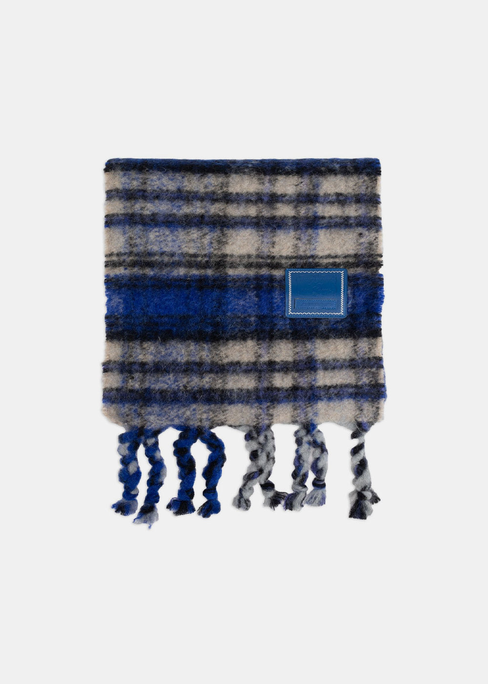Blue Fringe Scarves Ader error оригінал – Купити в Україні – боковий вид