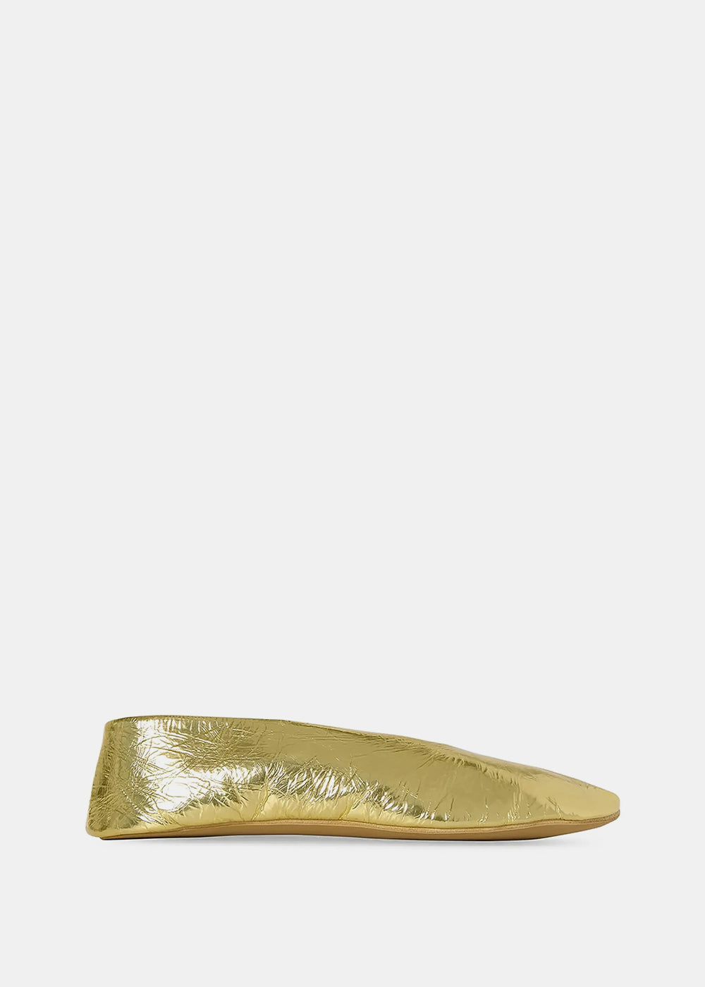 Оригінальна Gold Stella Slipper The row – боковий вид