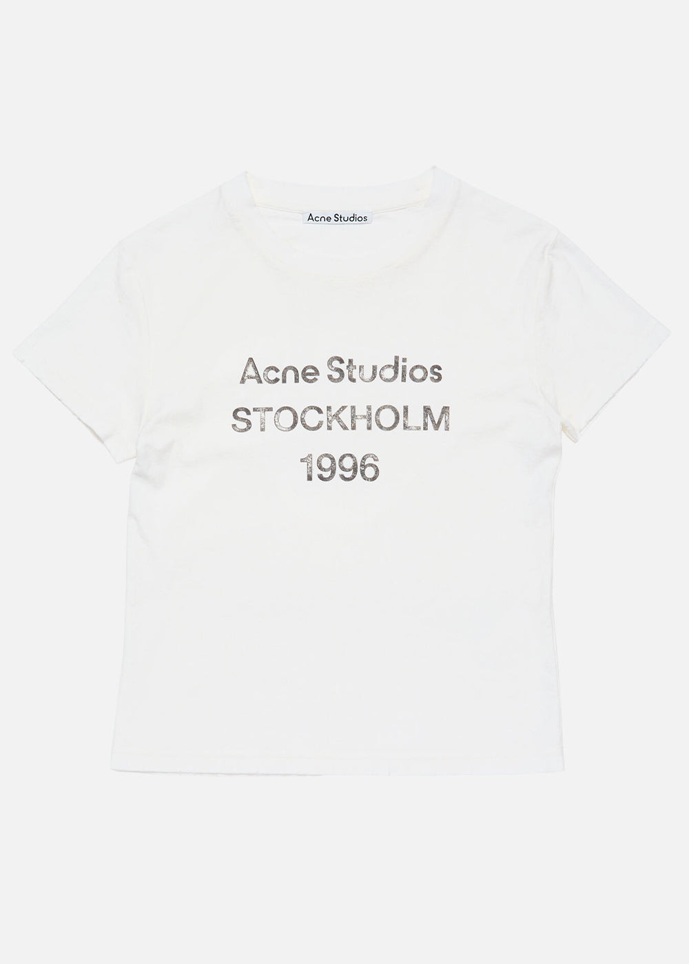 Off White 1996 Regular Fit T-Shirt Acne studios оригінал – Купити в Україні – боковий вид