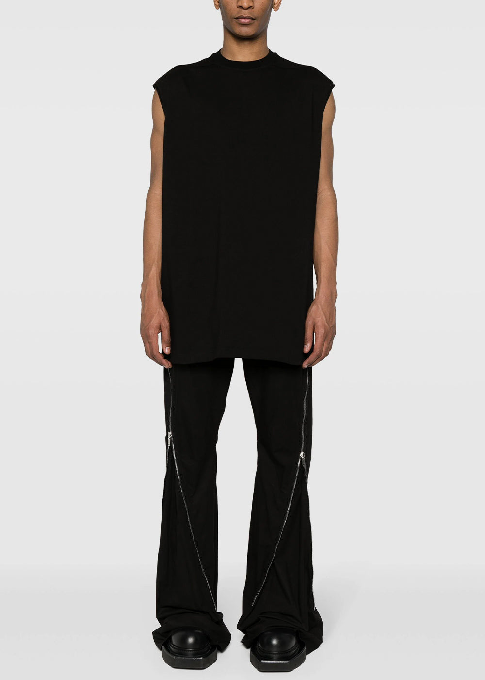 Black Bolan Banana High-Waist Slim Trousers Rick owens – Гарантія оригінальності – вид ззаду