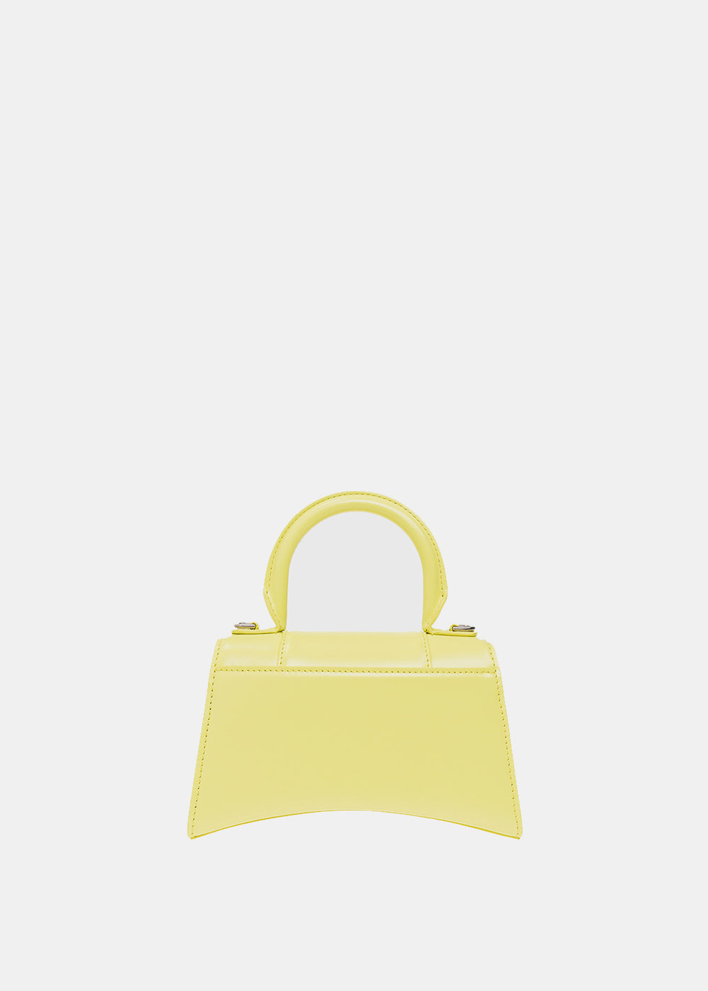 Yellow Hourglass Xs Top Handle Bag Balenciaga – Гарантія оригінальності – вид ззаду