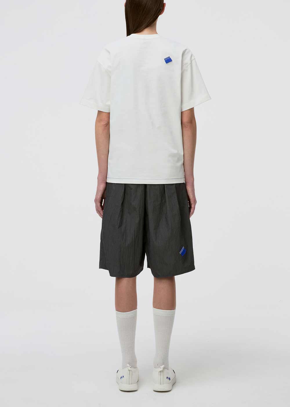 Off White Blue Net T-Shirt Ader error – Гарантія оригінальності – детальний вид