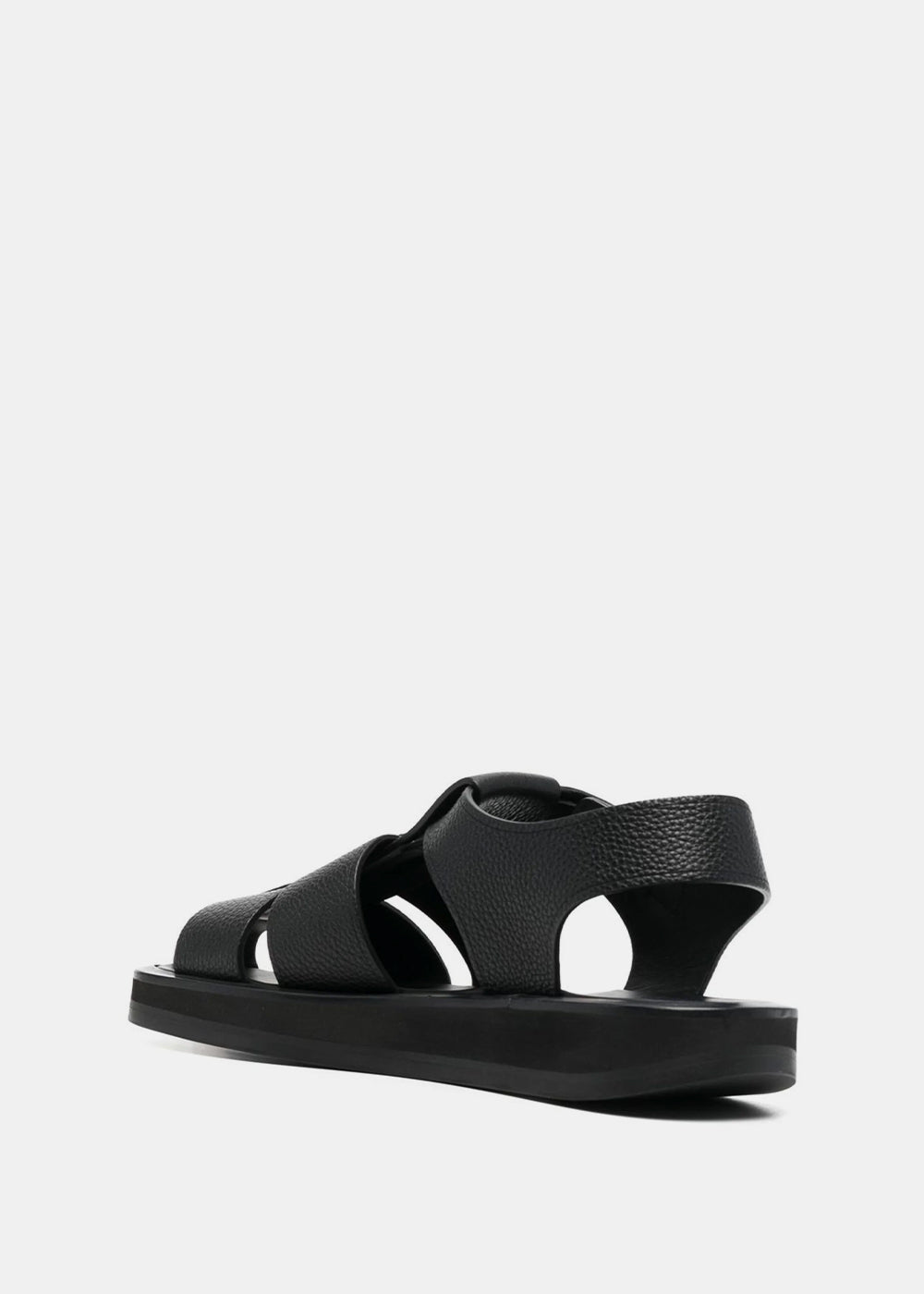 Black Fisherman Leather Sandals The row – Гарантія оригінальності – детальний вид