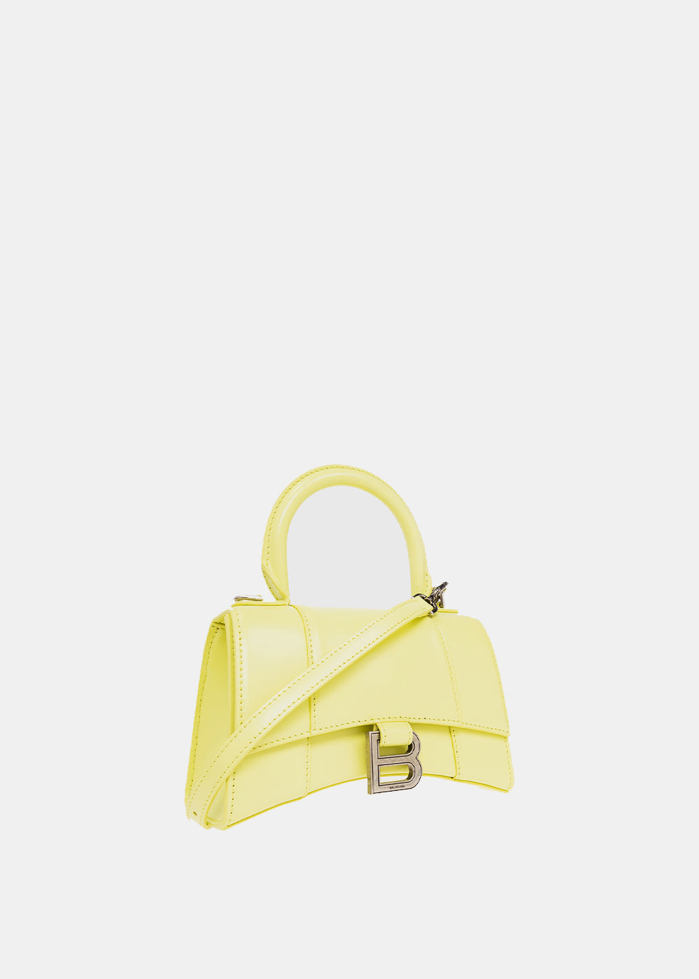 Yellow Hourglass Xs Top Handle Bag Balenciaga – Гарантія оригінальності – детальний вид