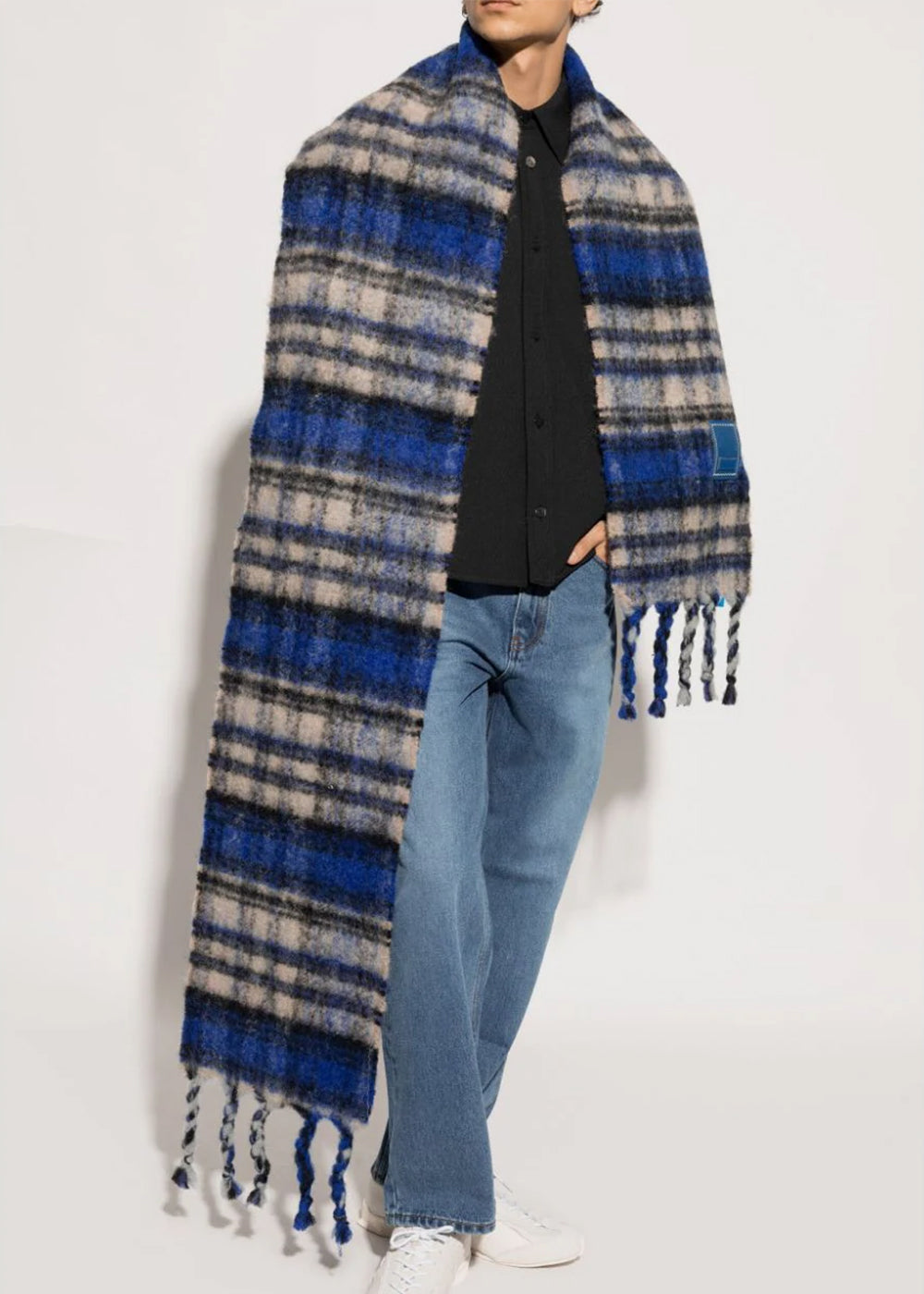 Blue Fringe Scarves Ader error оригінал – Купити в Україні – детальний вид