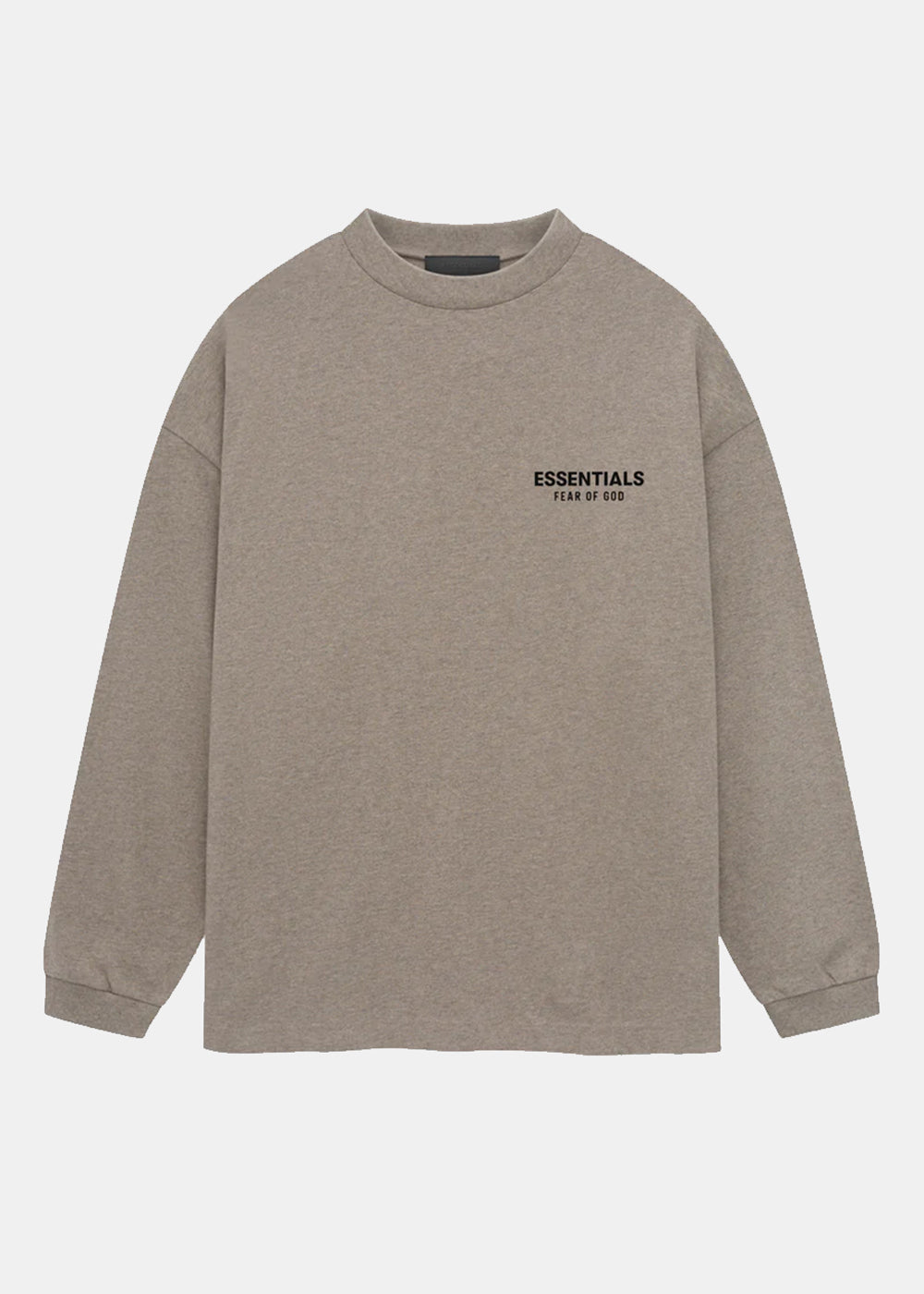 Оригінальна Heather Grey Jersey Long Sleeve T-Shirt Fear of god – боковий вид