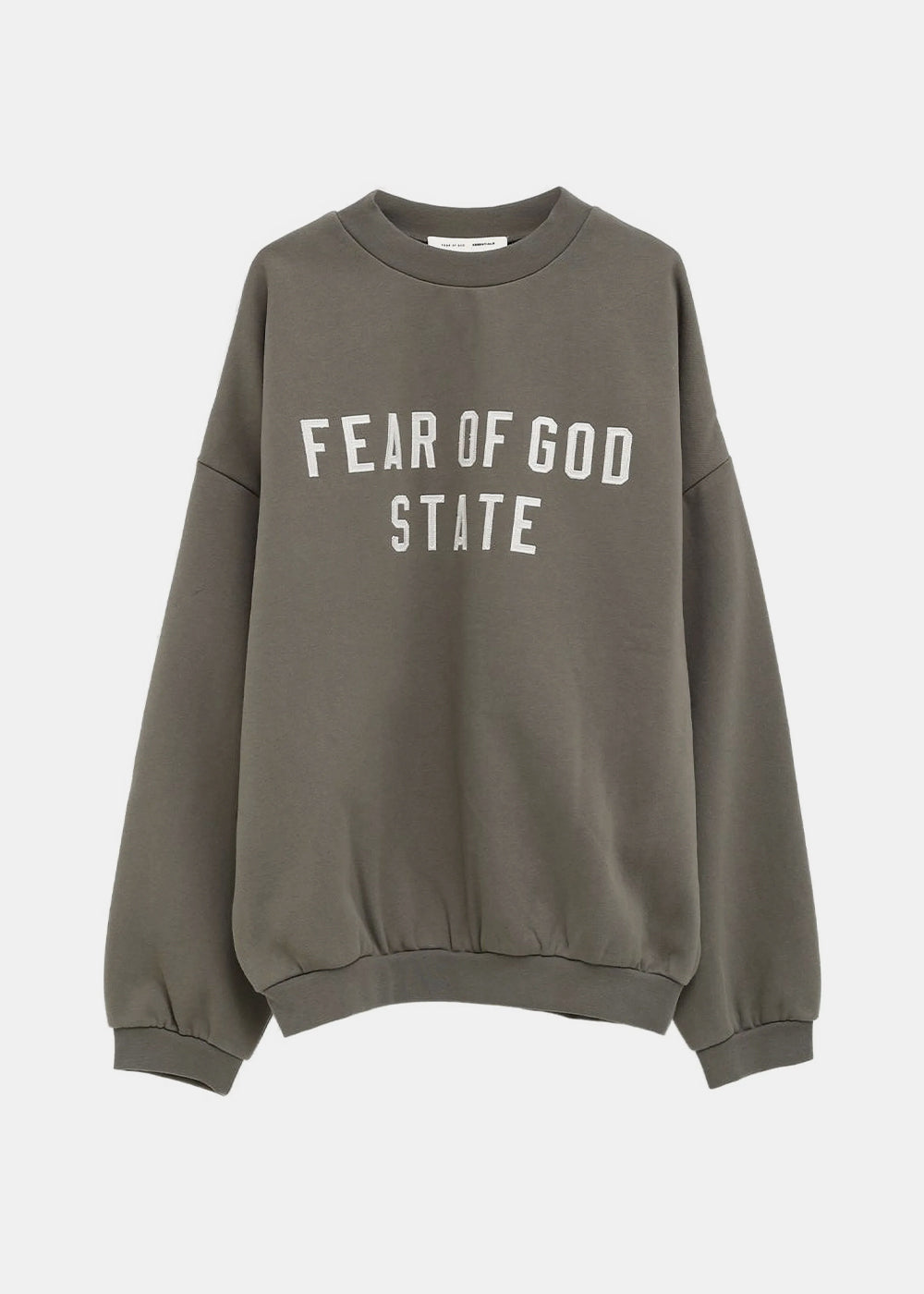 Moss 90s Fit Fleece Crewneck Fear of god оригінал – Купити в Україні – боковий вид