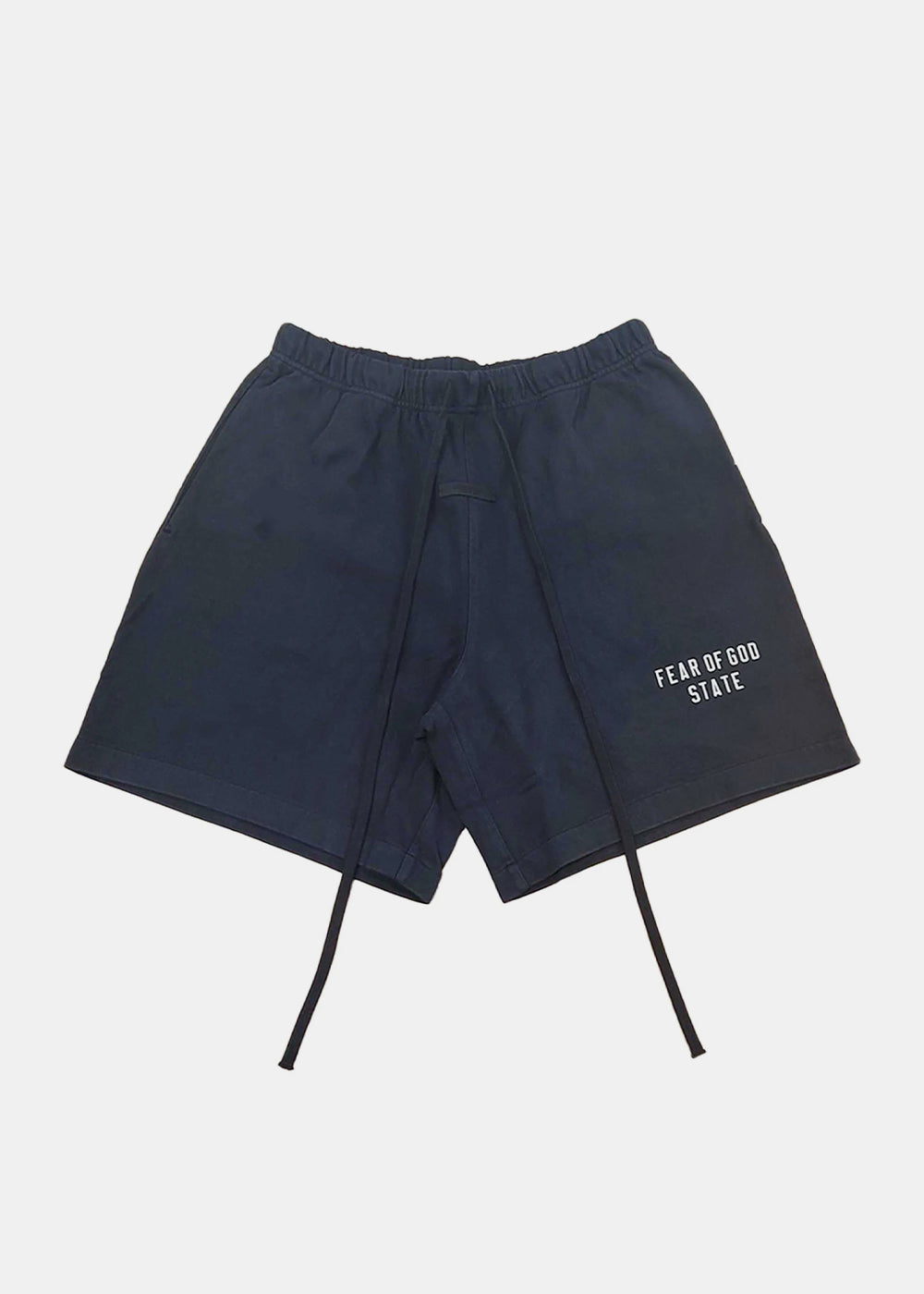 Black Heavy Jersey Soccer Short Fear of god – Гарантія оригінальності – боковий вид