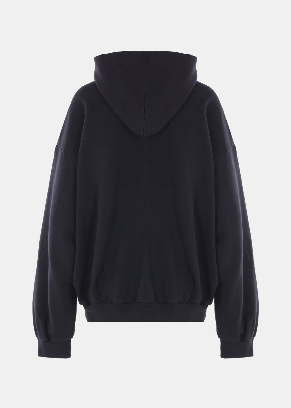 Faded Black Lambo Shield Medium Fit Hoodie Balenciaga – Гарантія оригінальності – вид ззаду