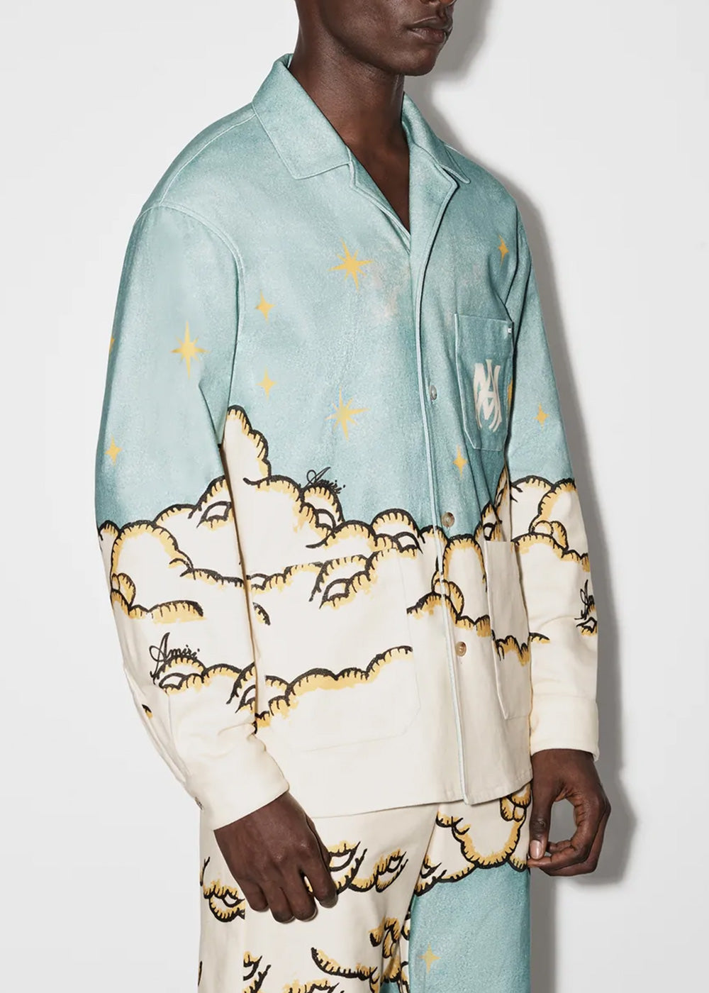 Оригінальна Sunscape Pj Shirt Amiri – вид ззаду