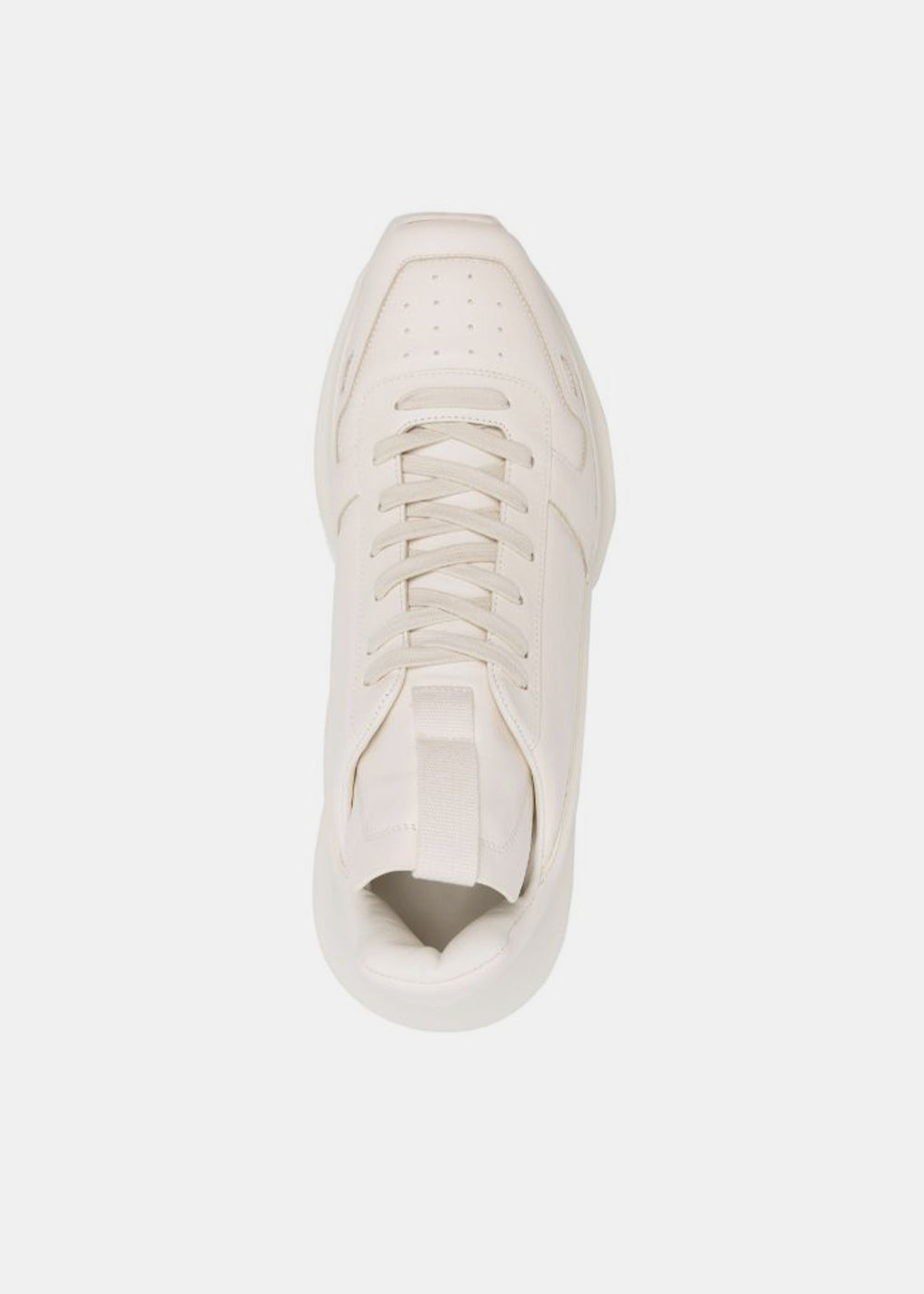 Оригінальна Milk Geth Runner Leather Sneakers Rick owens – збільшений вид
