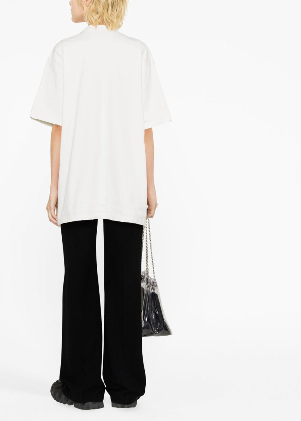 Оригінальна White Diy College T-Shirt Balenciaga – збільшений вид