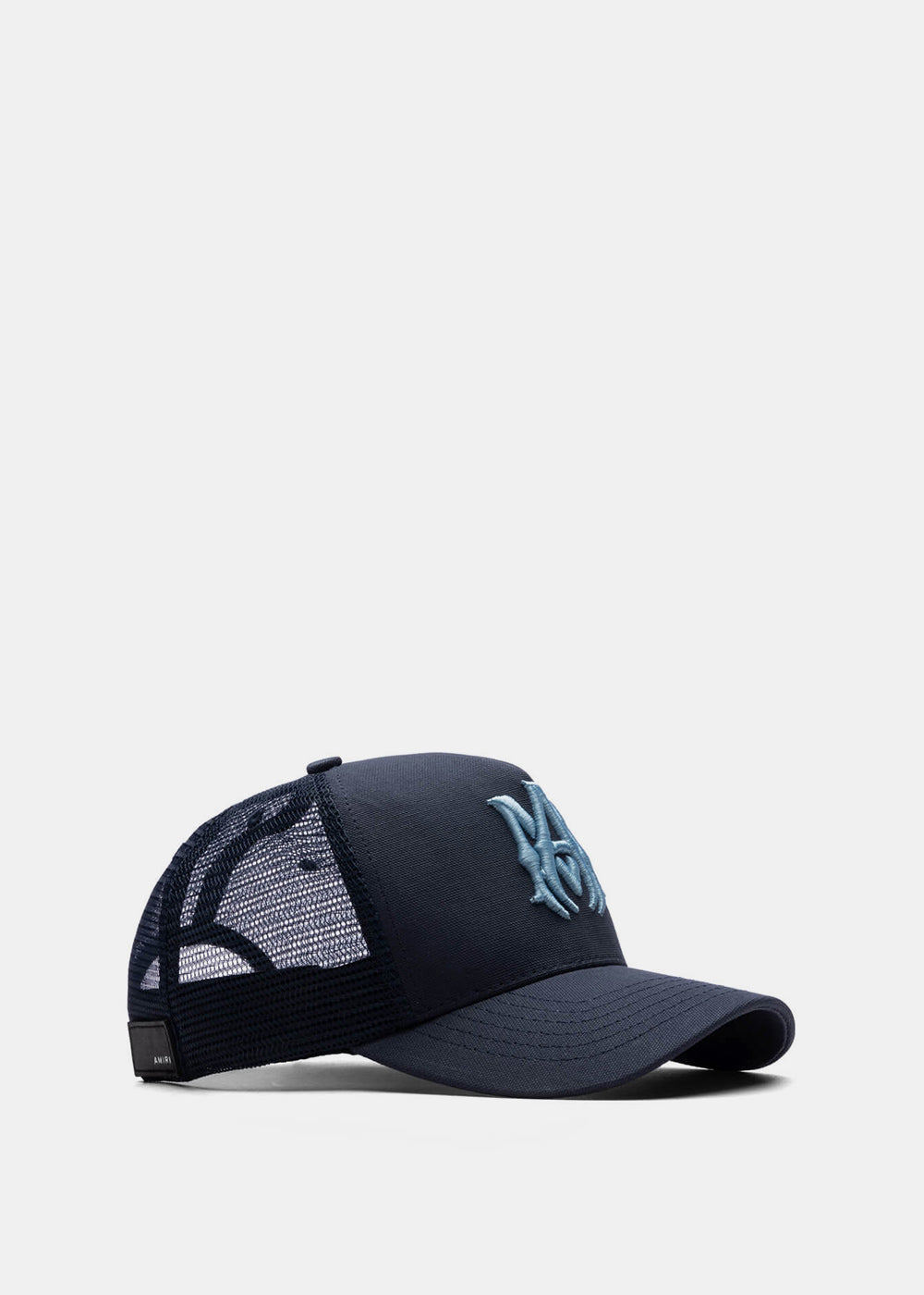 Navy Ma Logo Trucker Hat Amiri – Гарантія оригінальності – боковий вид