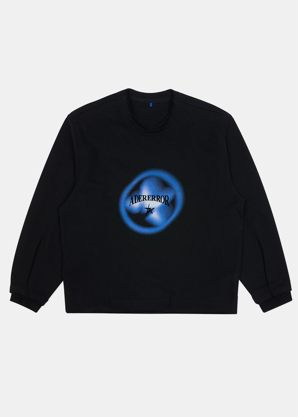 Оригінальна Black Logo Print Sweatshirt Ader error – боковий вид