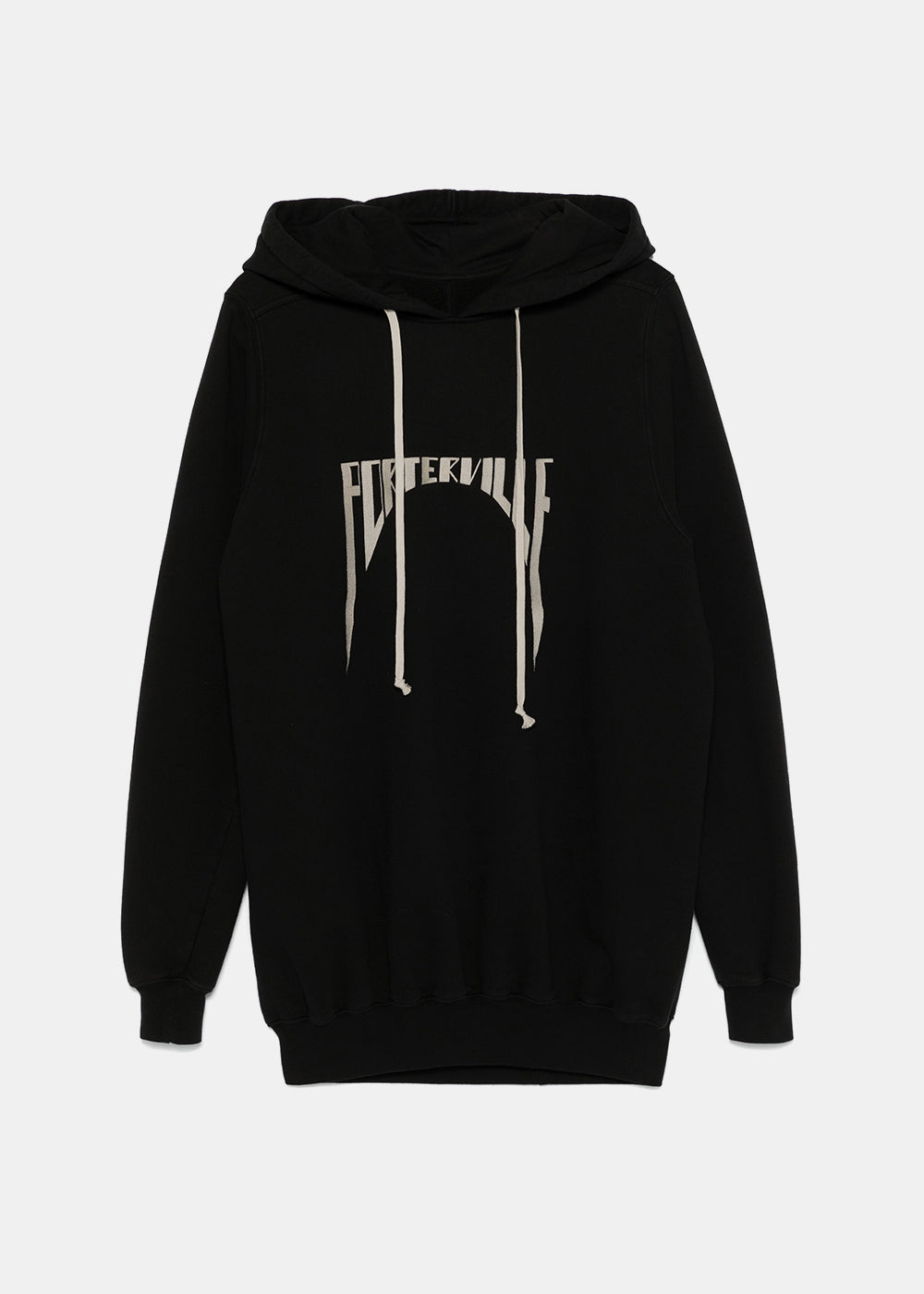 Black Porterville Hoodie Rick owens оригінал – Купити в Україні – боковий вид