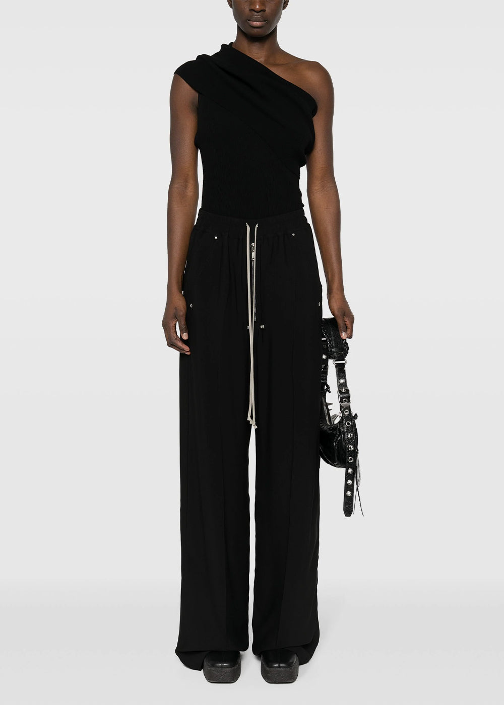 Black Geth Belas Pants Rick owens – Гарантія оригінальності – вид ззаду