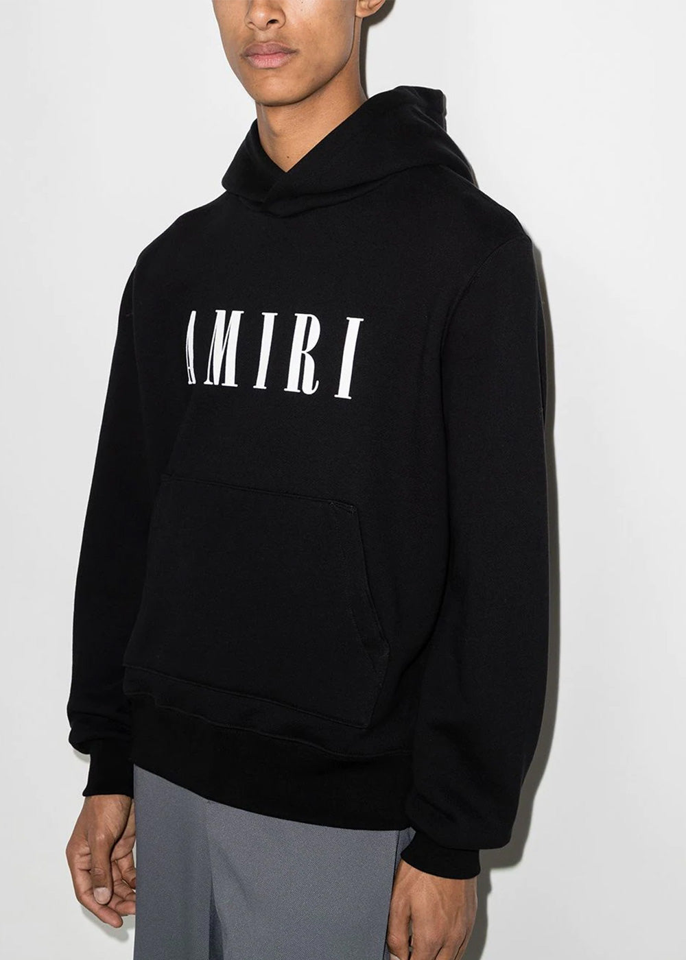 Black Core Logo Hoodie Amiri – Гарантія оригінальності – вид ззаду