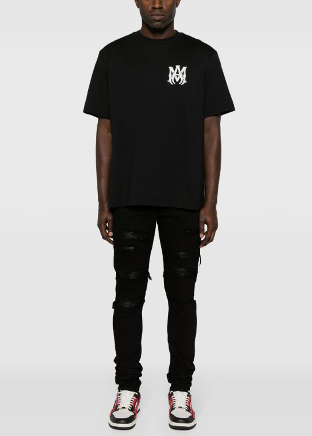 Оригінальна Black Ma Logo T-Shirt Amiri – вид ззаду