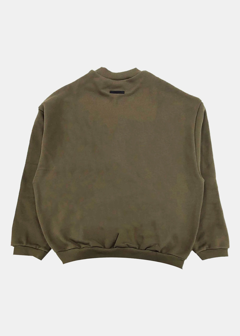 Olive Fleece Crewneck Fear of god оригінал – Купити в Україні – вид ззаду - FEAR OF GOD