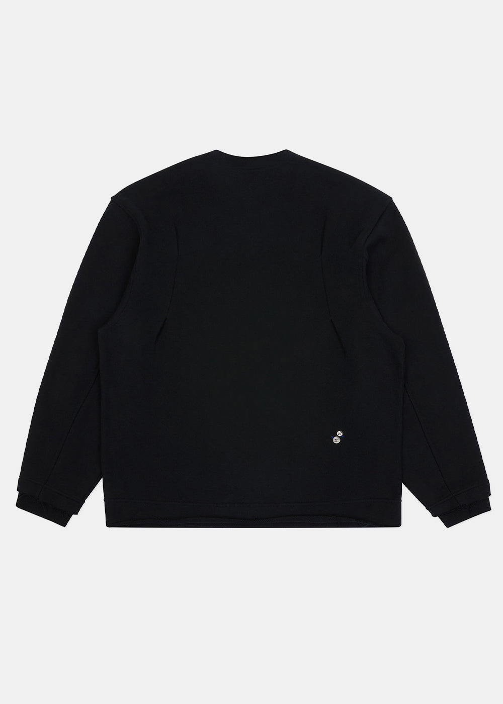 Оригінальна Black Logo Print Sweatshirt Ader error – вид ззаду