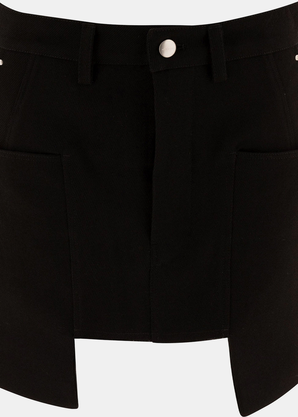 Black Stefan Mini Skirt Rick owens – Гарантія оригінальності – детальний вид