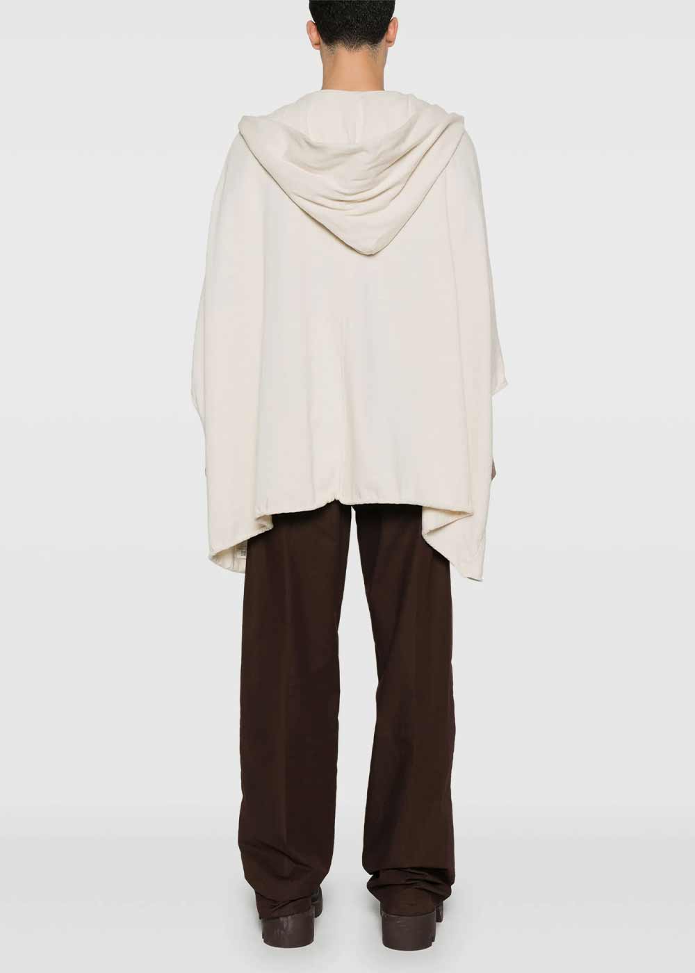 Natural Hooded Kaftan Rick owens – Гарантія оригінальності – збільшений вид