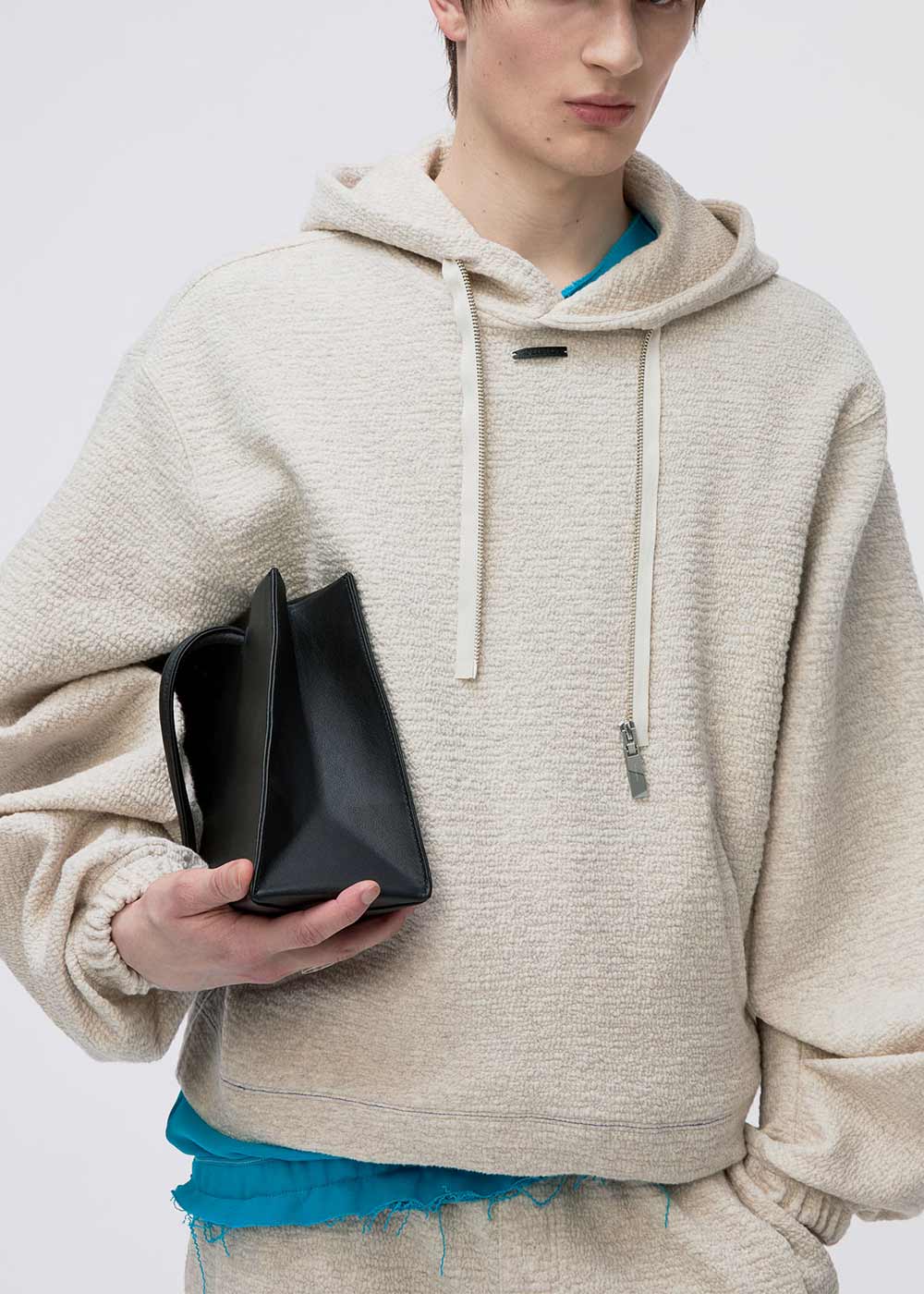 Oatmeal Realce Hoodie Ader error – Гарантія оригінальності – збільшений вид