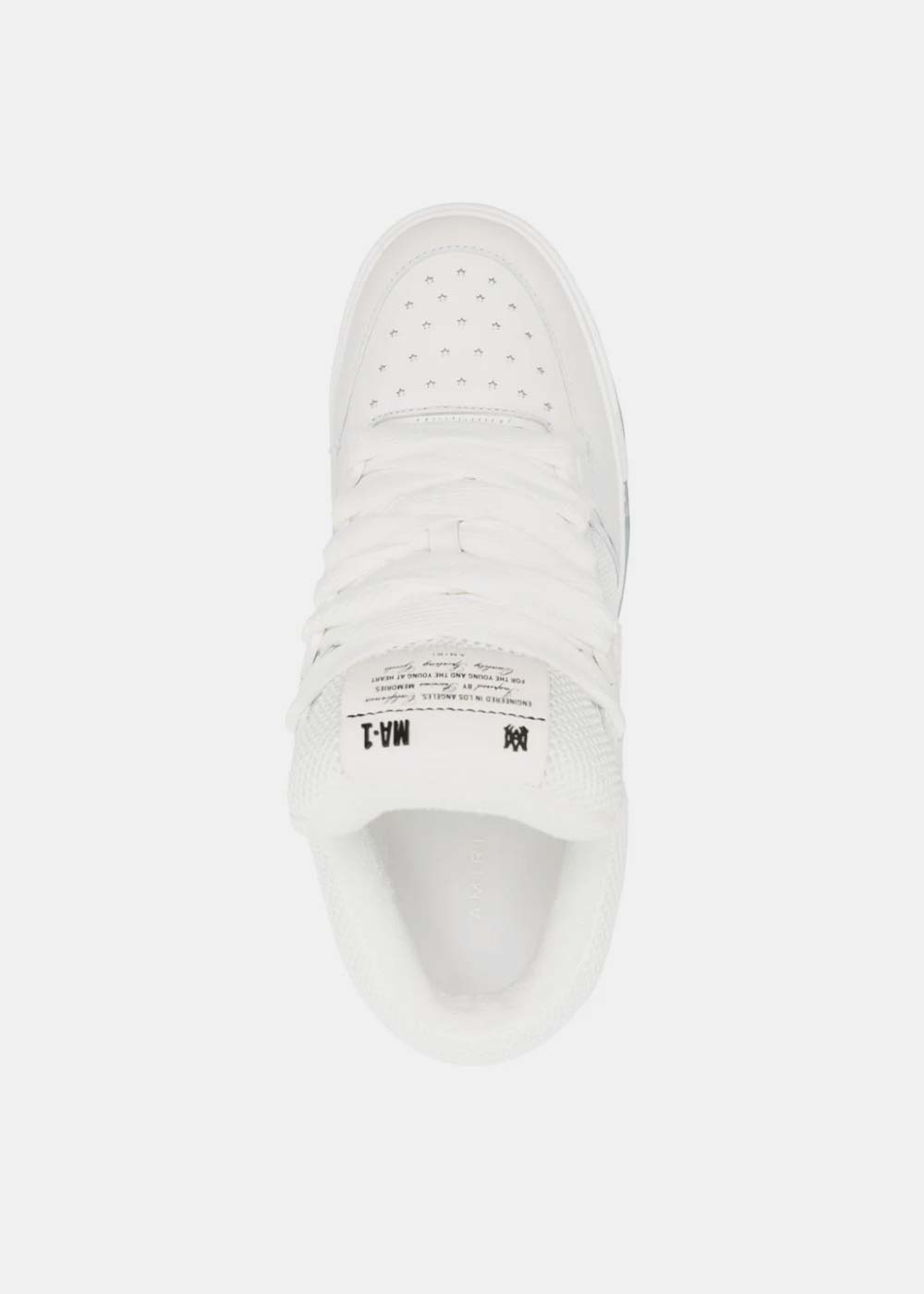 Оригінальна White Ma-1 Leather-Trim Mesh Sneakers Amiri – збільшений вид