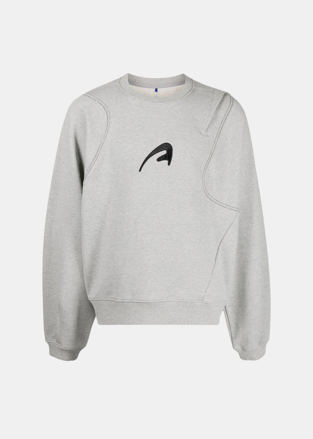Grey Logo-Embroidered Sweatshirt Ader error оригінал – Купити в Україні – боковий вид
