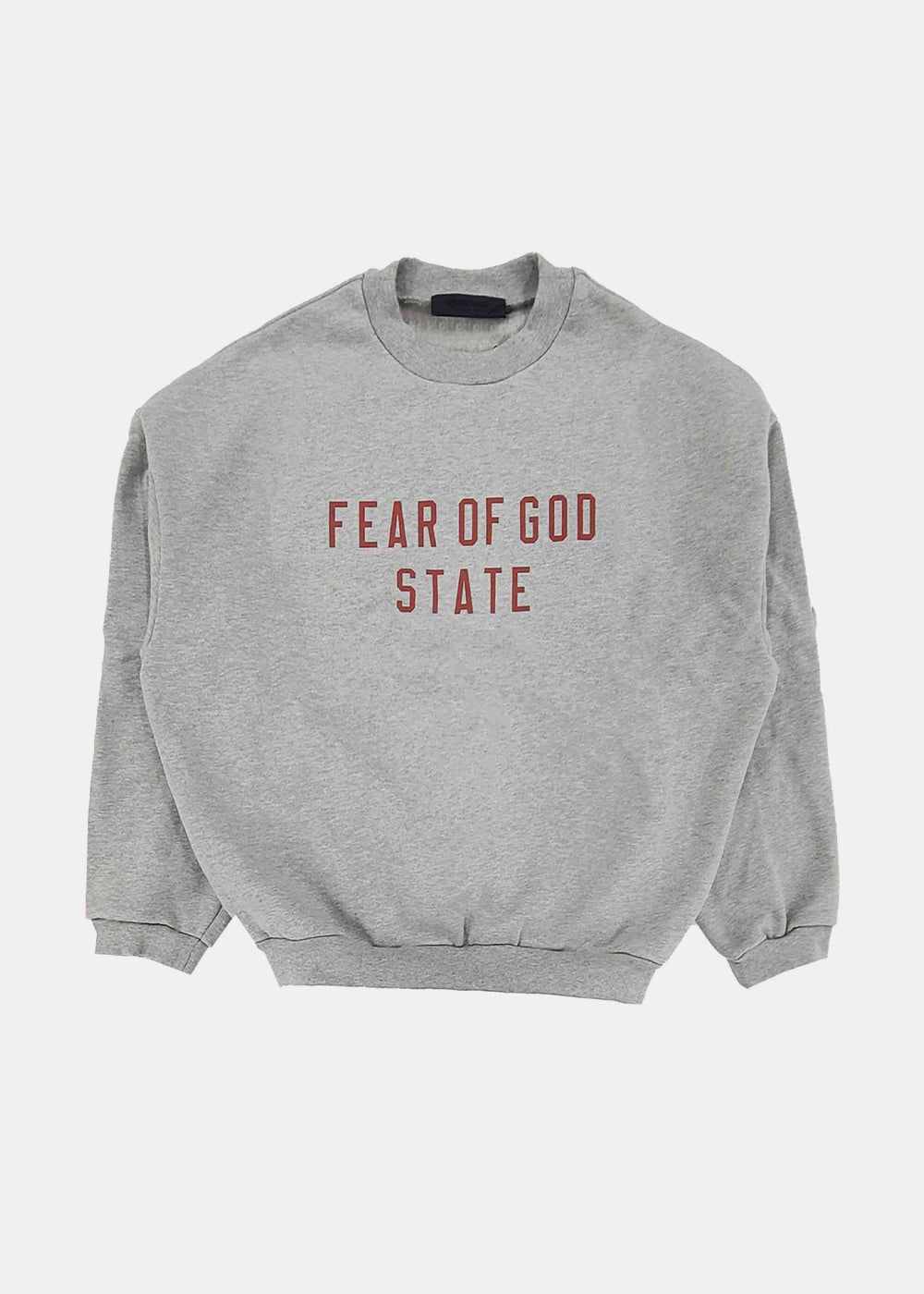 Dark Heather Fleece Crewneck Fear of god оригінал – Купити в Україні – боковий вид