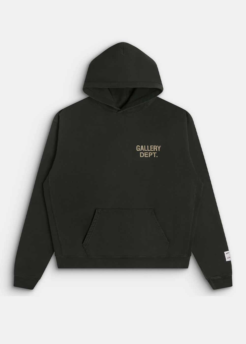 Vintage Black 90s Gd Logo Hoodie Gallery department оригінал – Купити в Україні – боковий вид