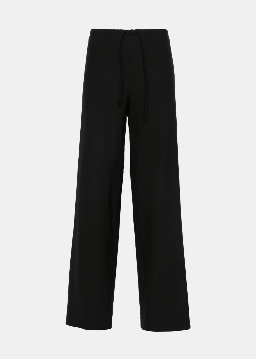 Оригінальна Black Jugi Straight-Leg Trousers The row – боковий вид