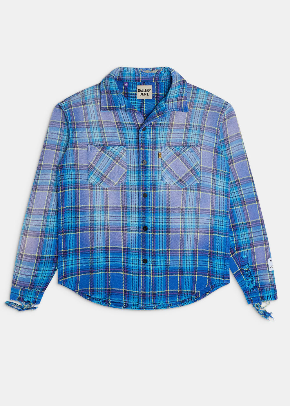 Blue Check Marley Flannel Shirt Gallery department – Гарантія оригінальності – боковий вид