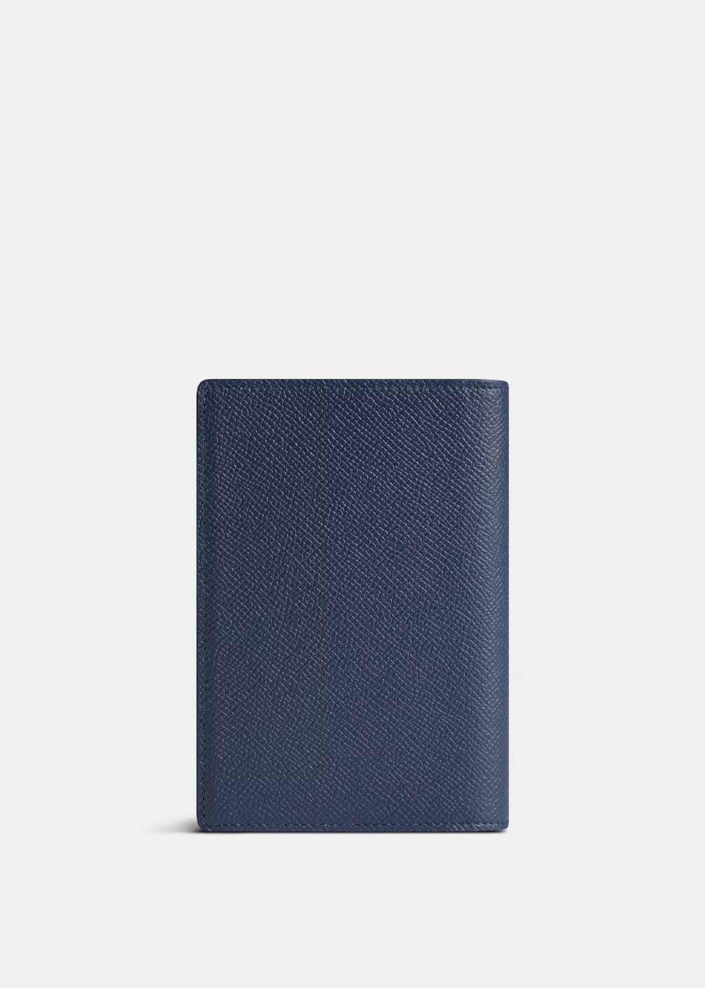 Blue Passport Holder Balenciaga – Гарантія оригінальності – вид ззаду