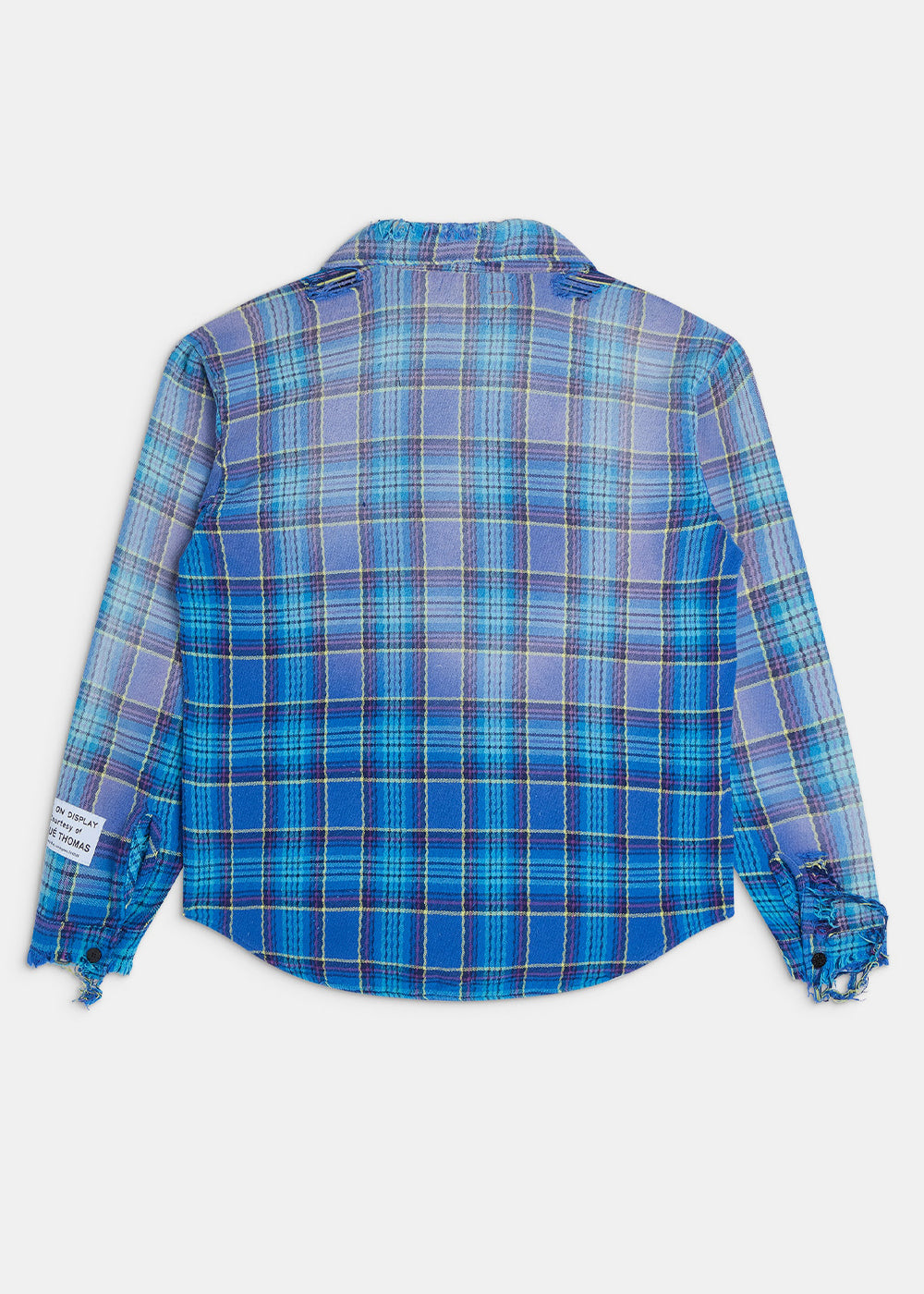 Blue Check Marley Flannel Shirt Gallery department – Гарантія оригінальності – вид ззаду
