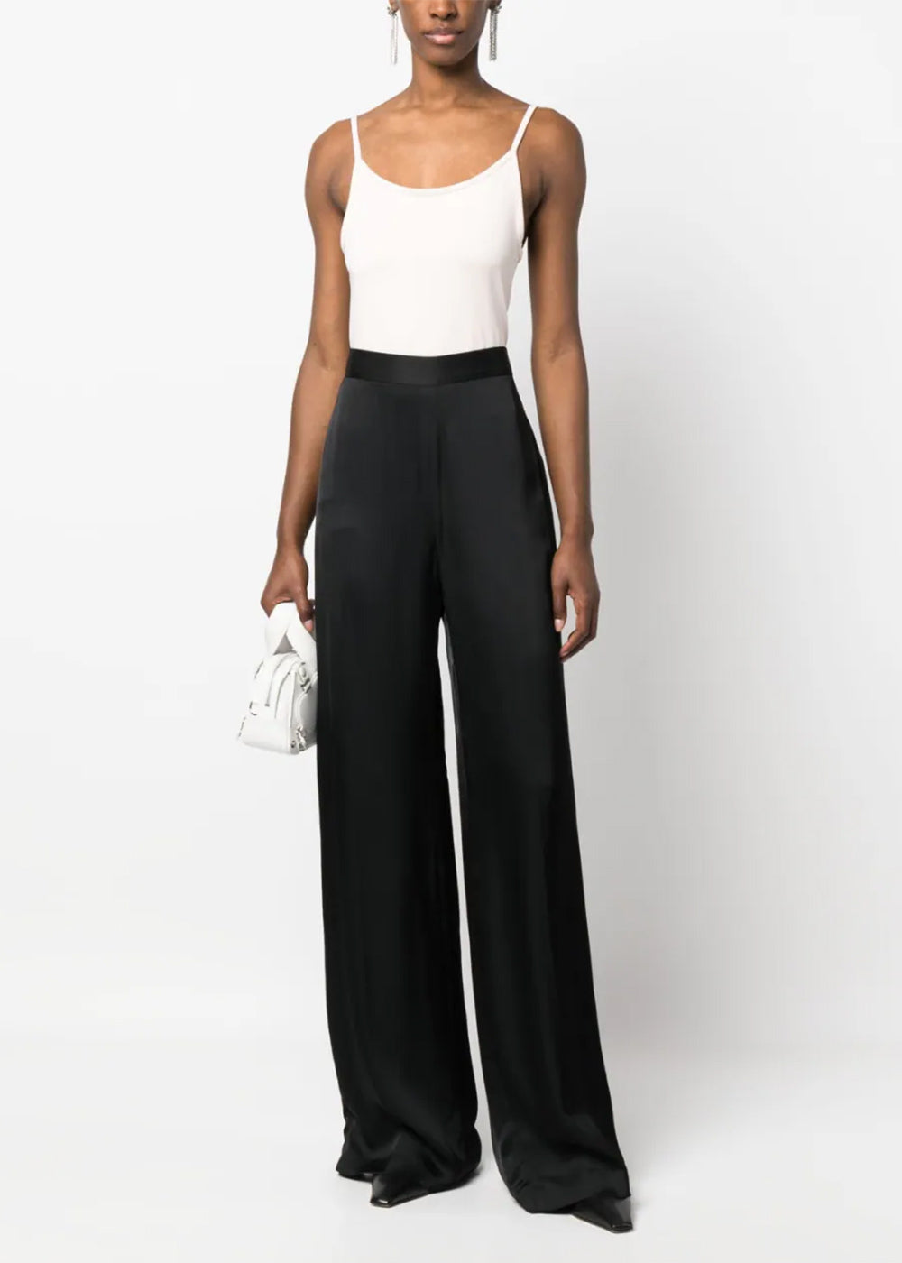 Оригінальна White Sleeveless Top Maison margiela – вид ззаду