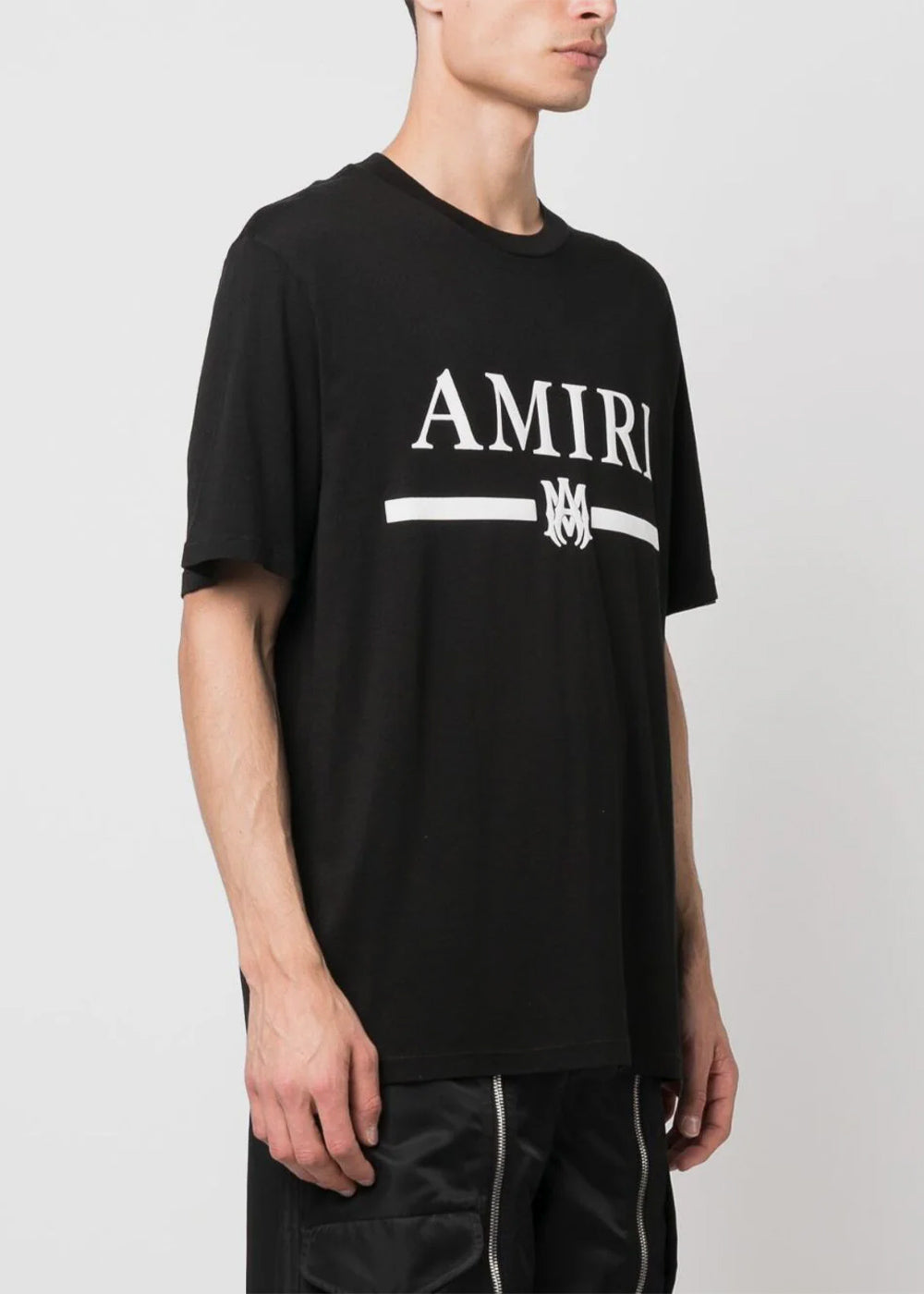 Оригінальна Black M.a. Bar Logo T-Shirt Amiri – детальний вид