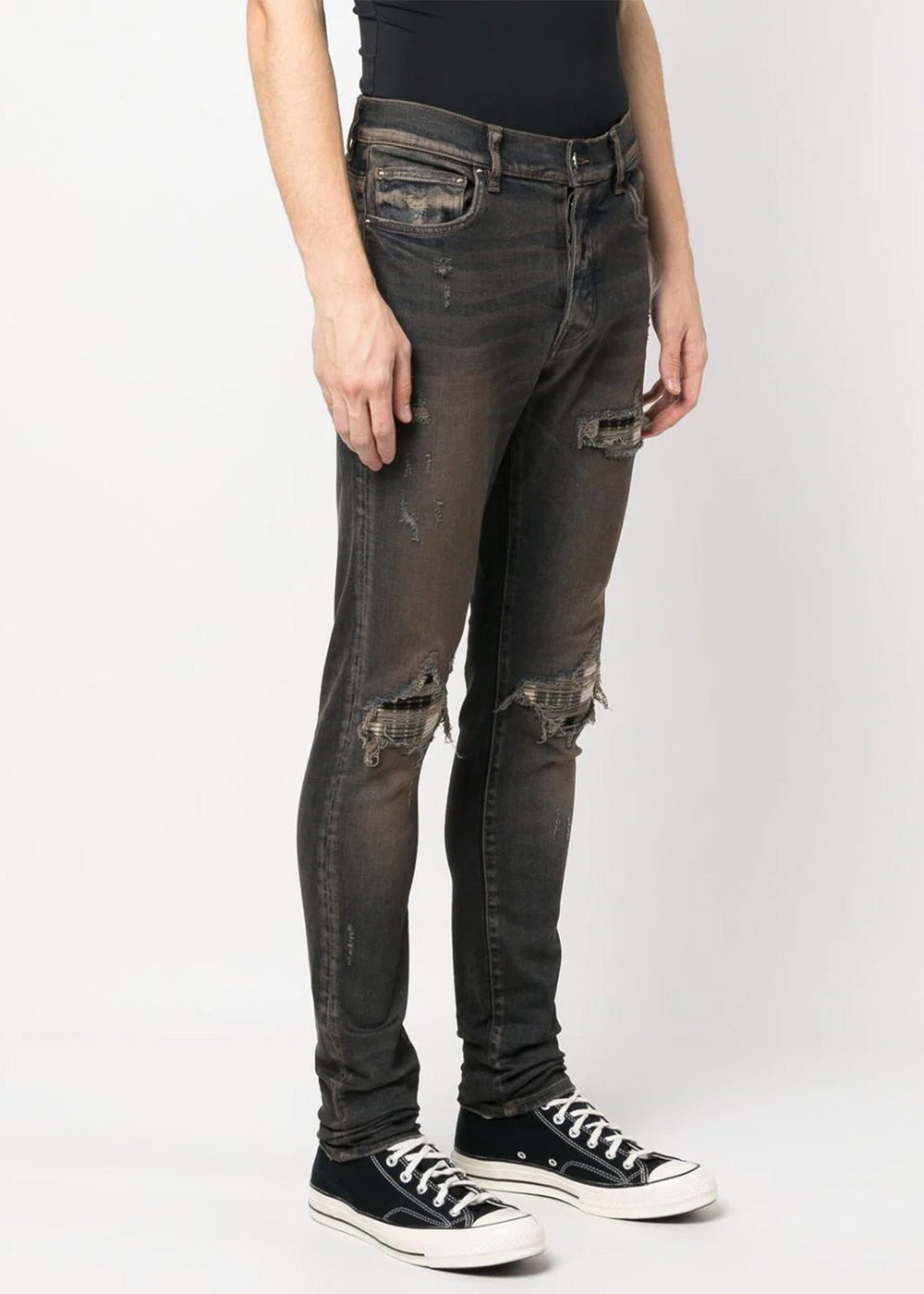 Dark Indigo Plaid Mx1 Jeans Amiri оригінал – Купити в Україні – детальний вид