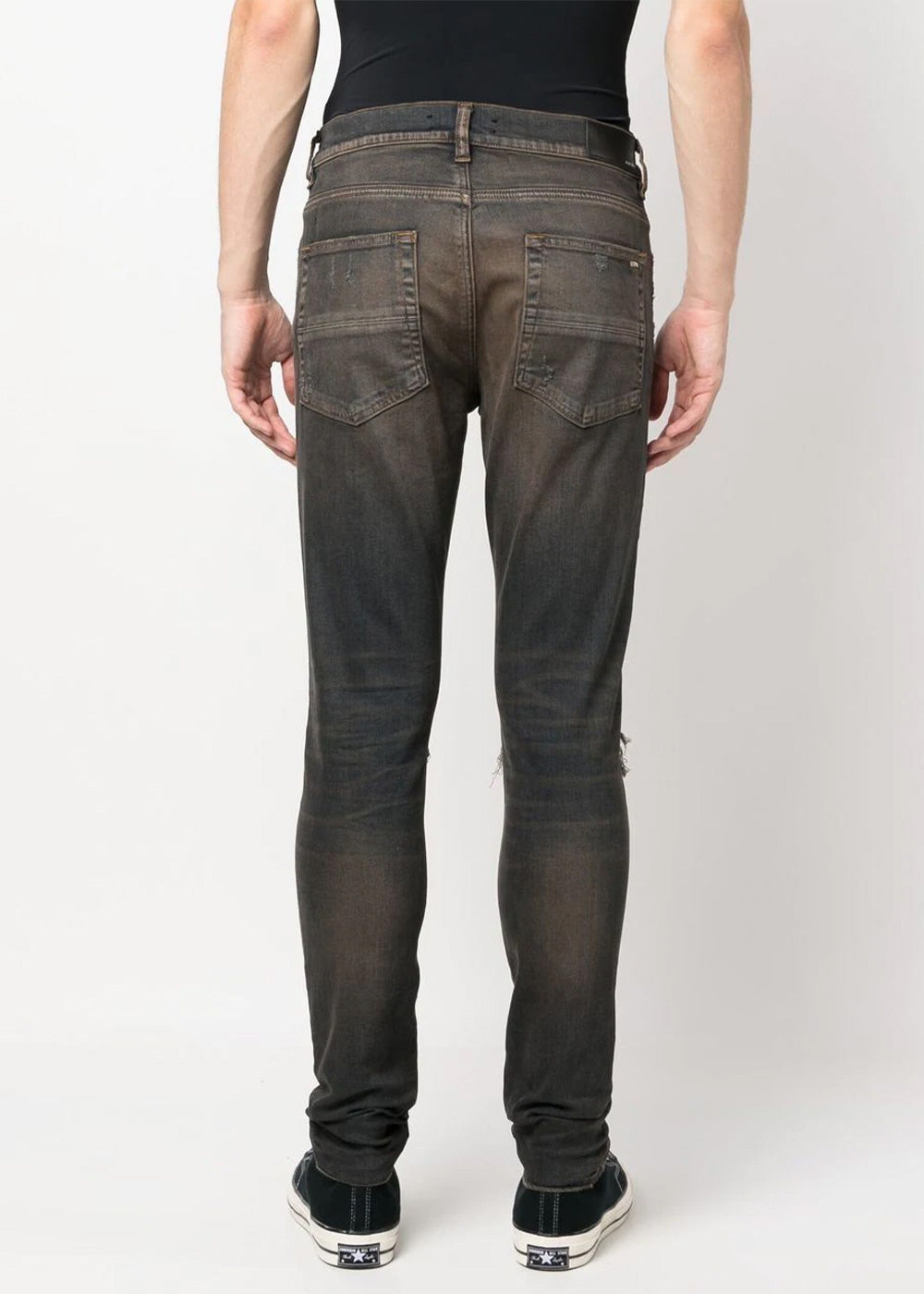 Dark Indigo Plaid Mx1 Jeans Amiri оригінал – Купити в Україні – збільшений вид