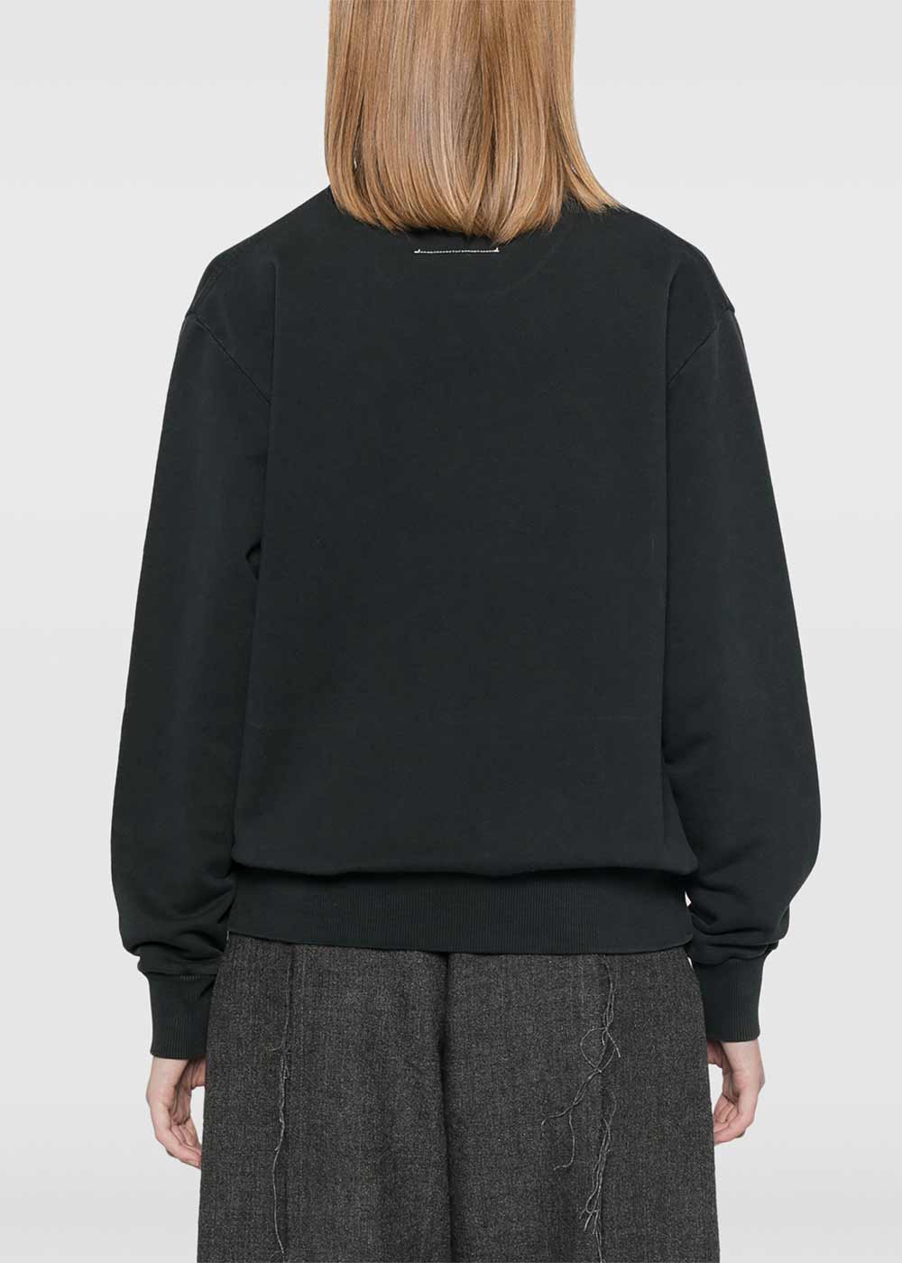 Оригінальна Black Numbers-Motif Sweatshirt Maison margiela – збільшений вид