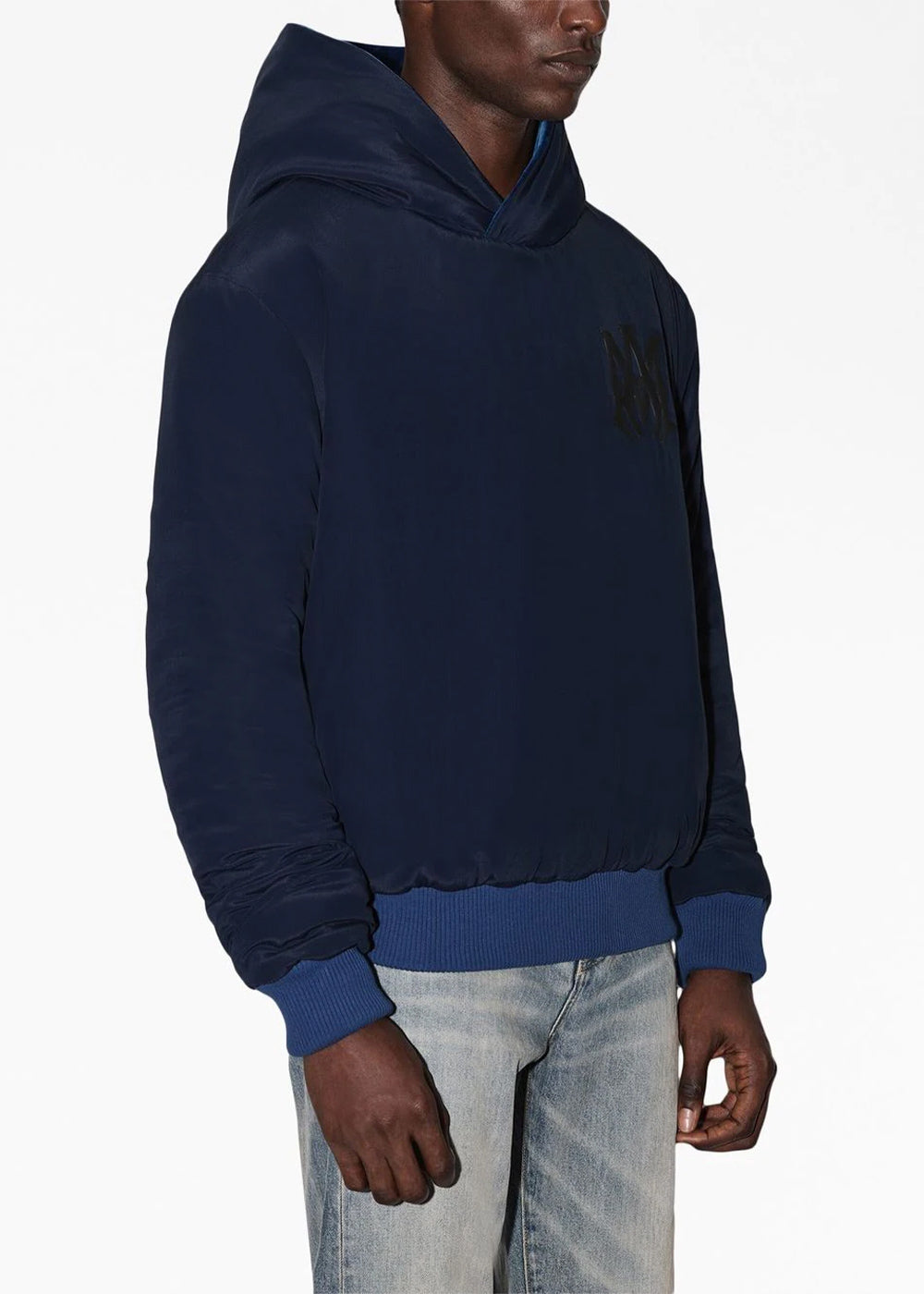 Blue Velour Hoodie Amiri оригінал – Купити в Україні – збільшений вид