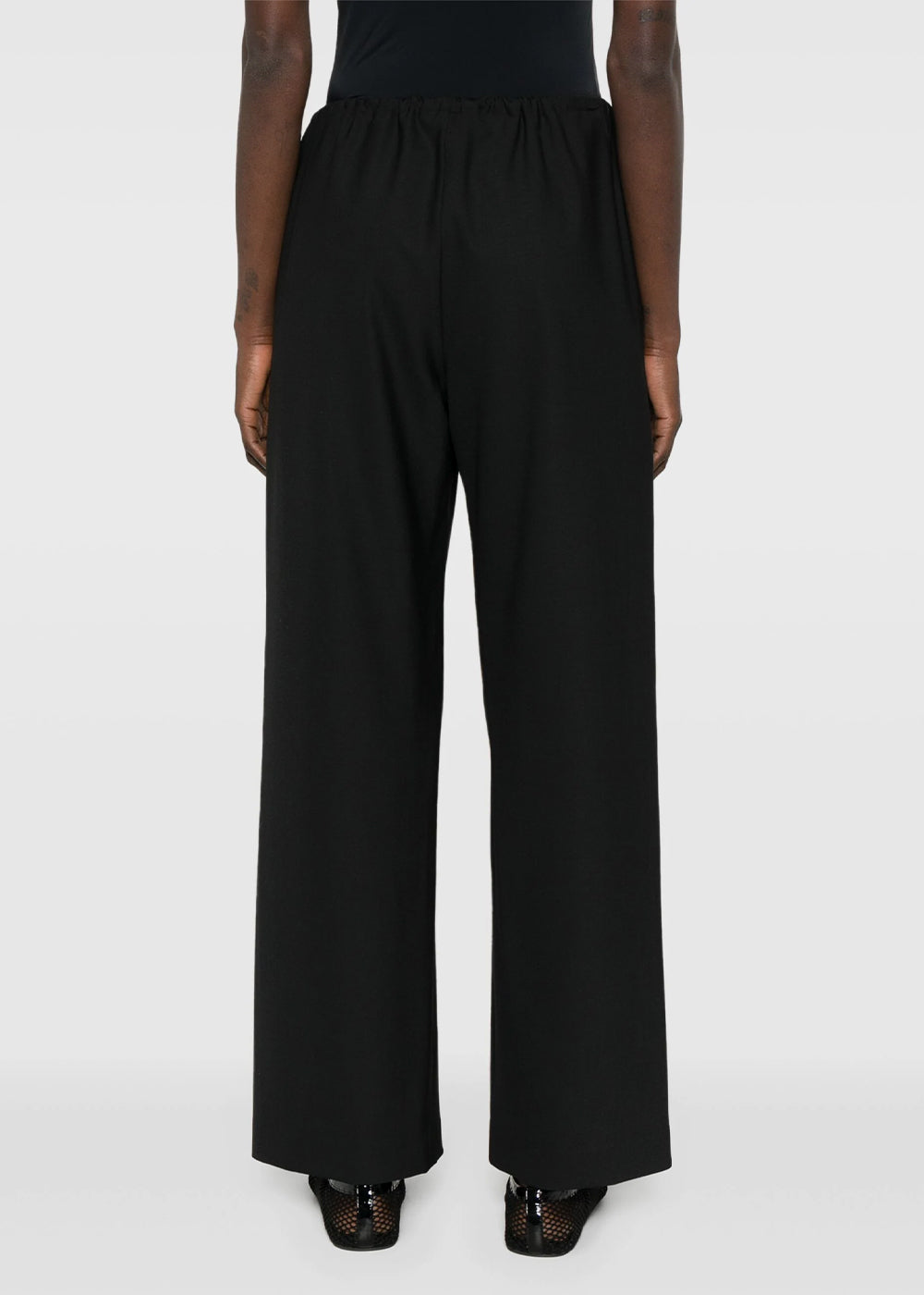 Оригінальна Black Jugi Straight-Leg Trousers The row – збільшений вид