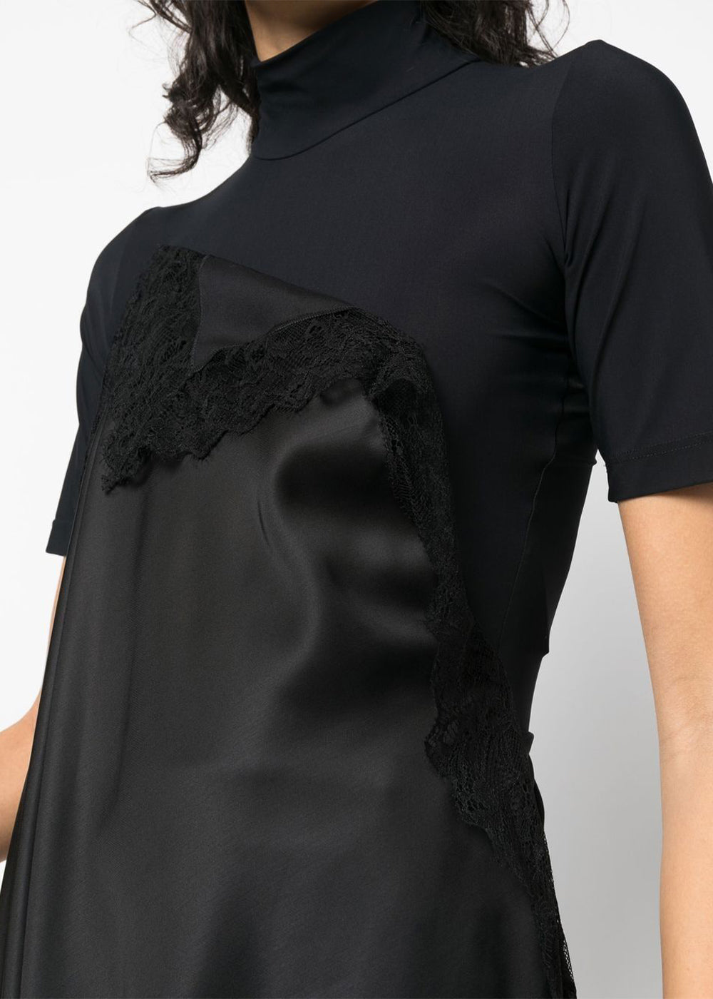 Оригінальна Black Asymmetric Blouse Maison margiela – збільшений вид