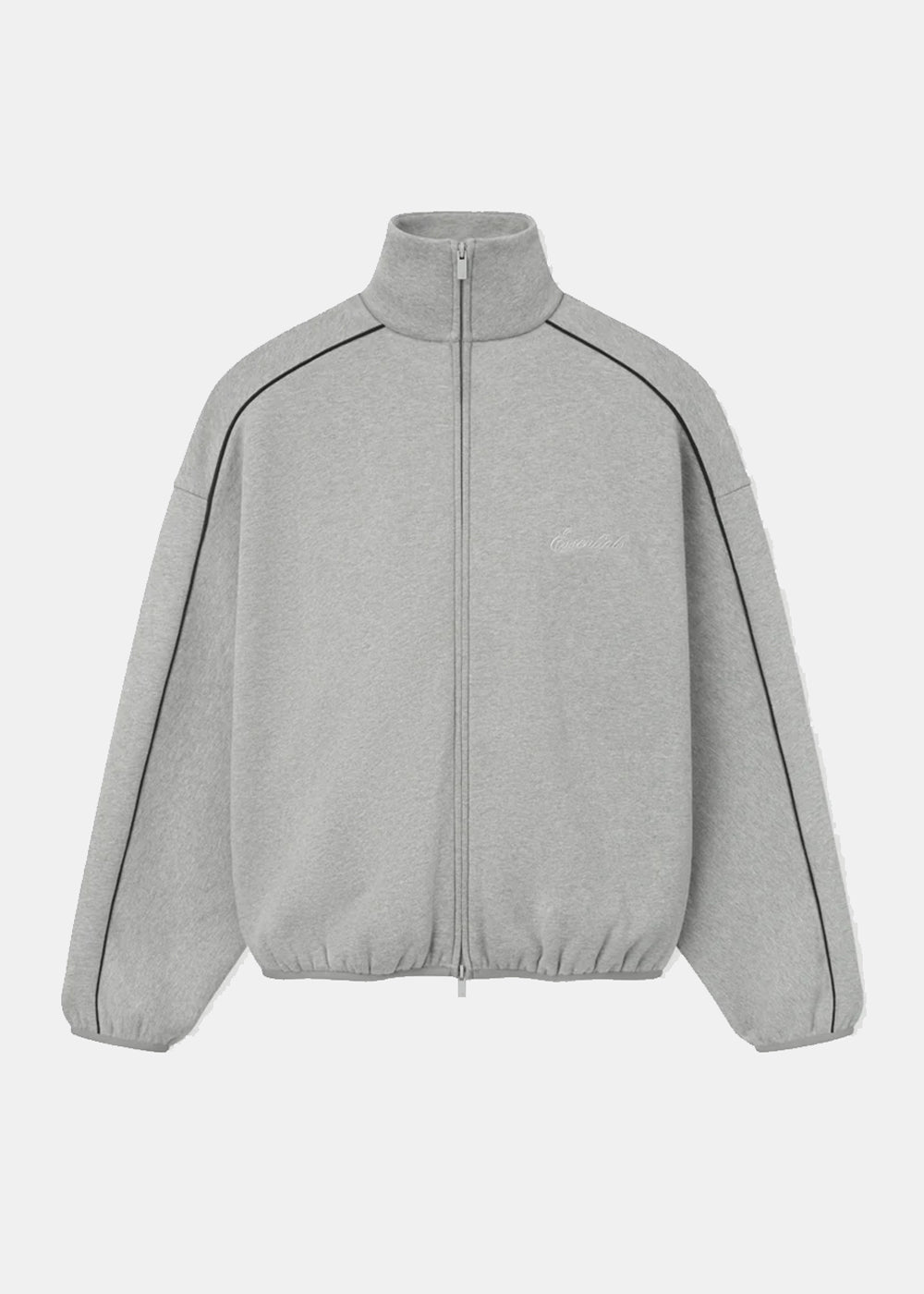 Concrete Heather Modern Fit Fleece Track Jacket Fear of god – Гарантія оригінальності – боковий вид