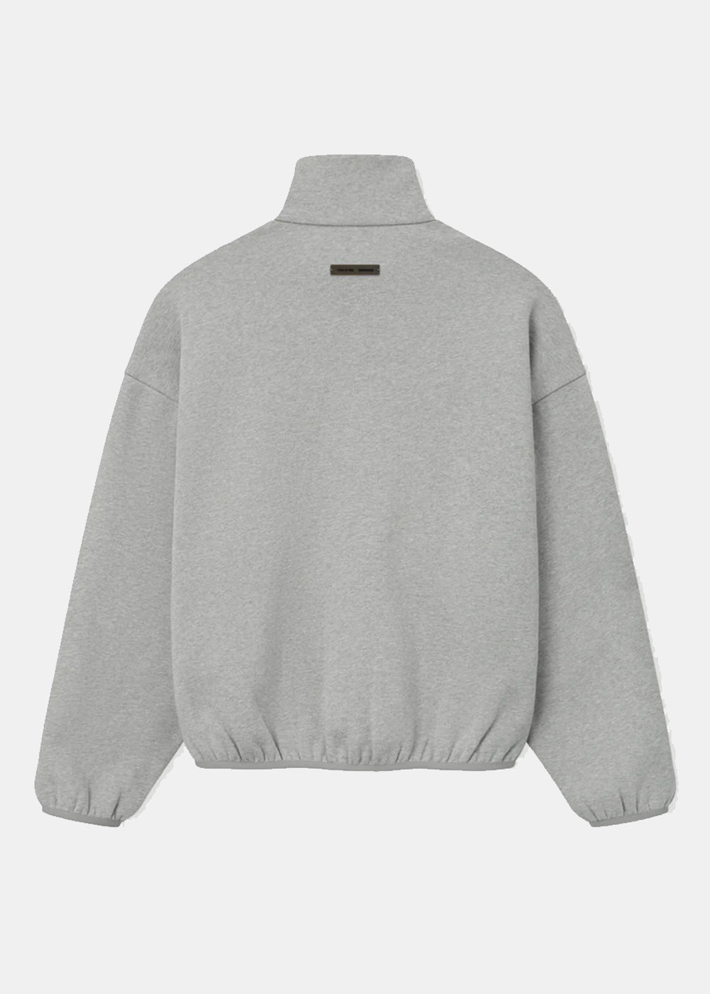 Concrete Heather Modern Fit Fleece Track Jacket Fear of god – Гарантія оригінальності – вид ззаду